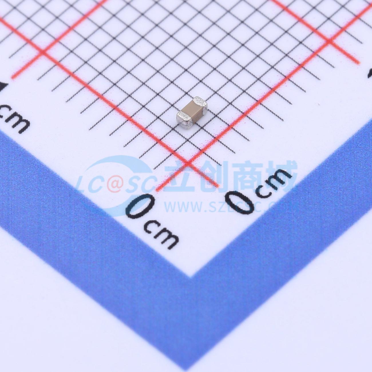 点击查看大图 CC0603KRX7R8BB151实物图