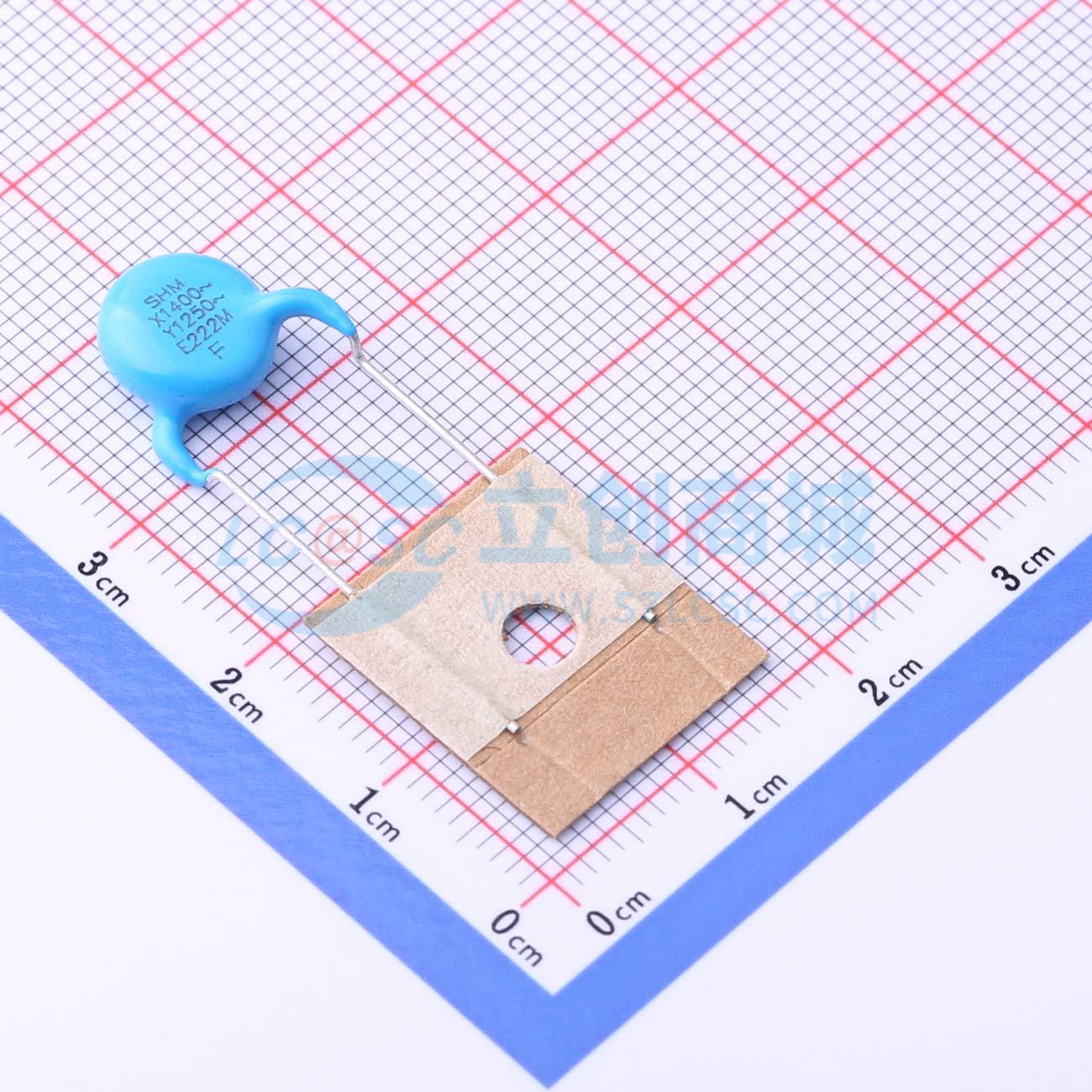 点击查看大图 DCF222M36Y5UG6UP0CW实物图