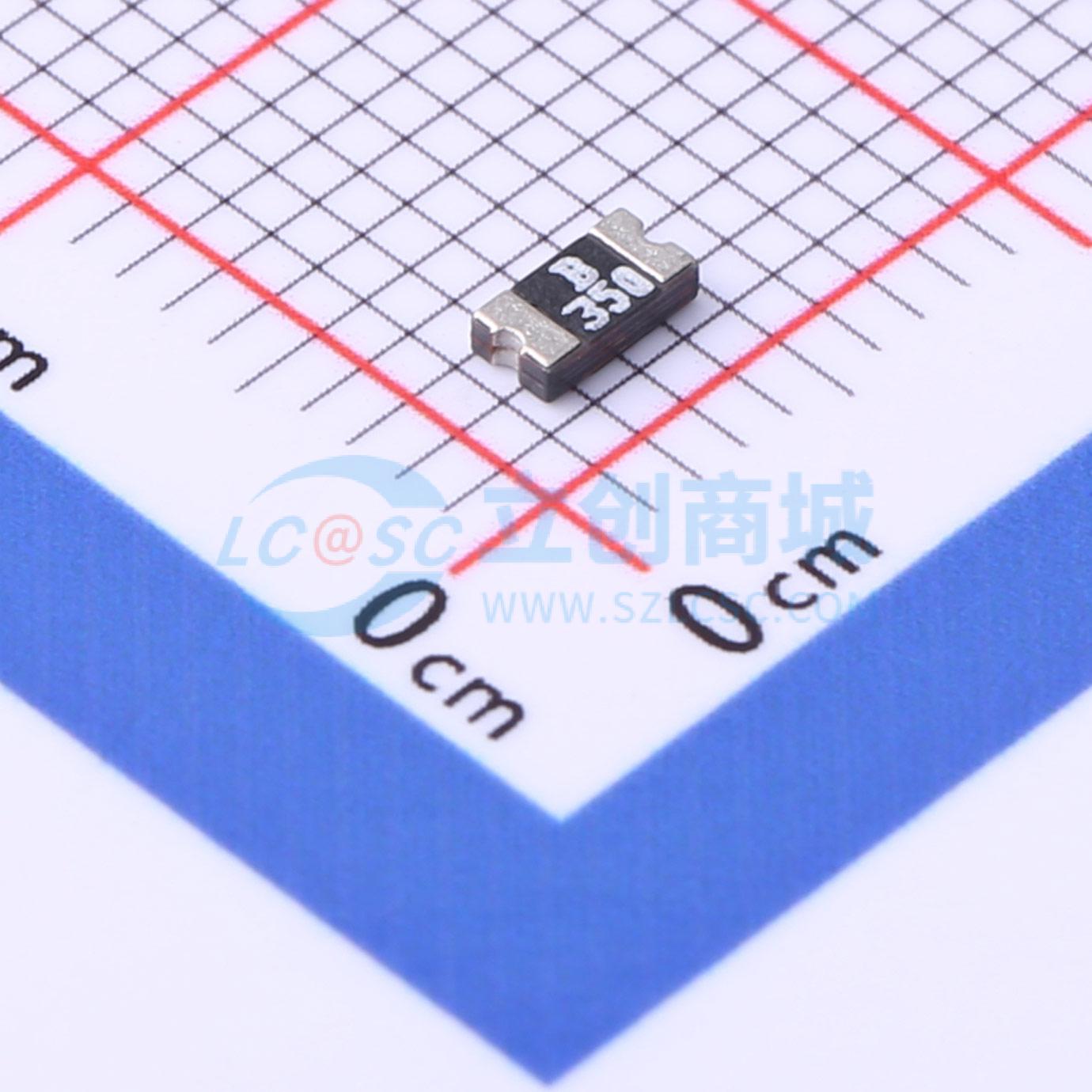 点击查看大图 SMD1206-350-6V实物图