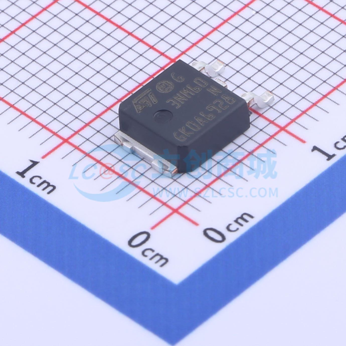 点击查看大图 STD3NM60N实物图