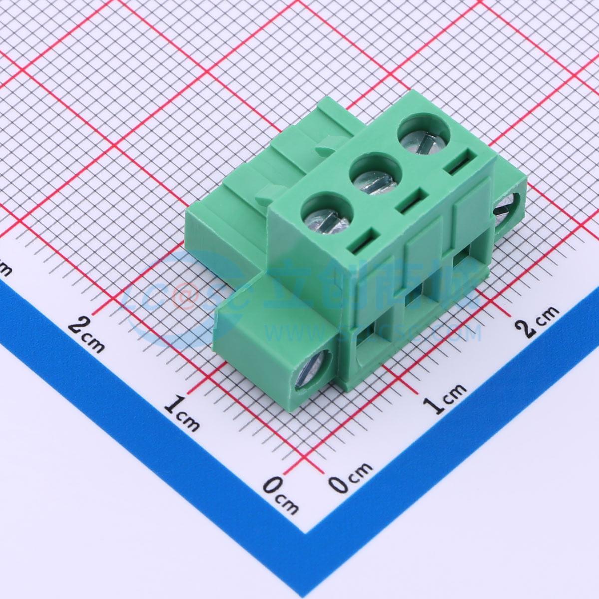 MX2EDGKM-5.08-03P-GN01-Cu-Y-A实物图