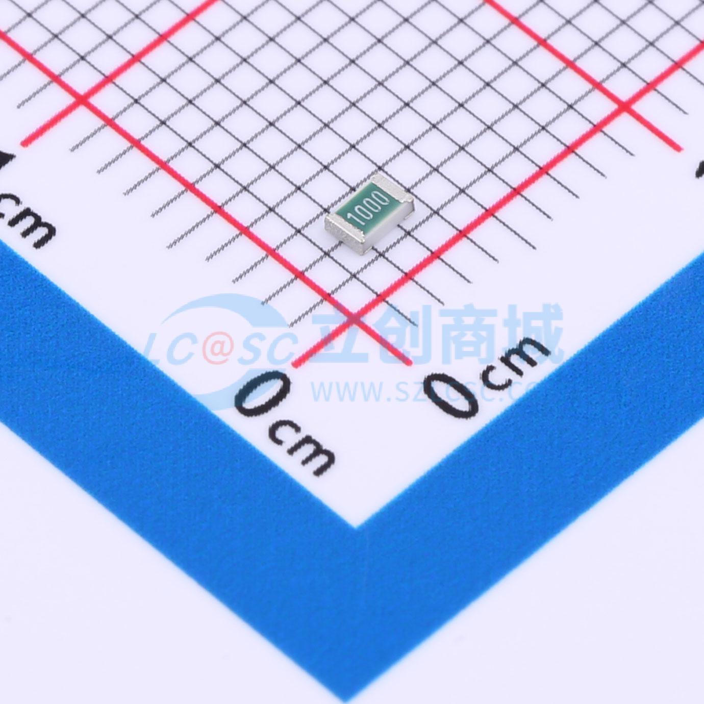 点击查看大图 TNPW0805100RBEEN实物图