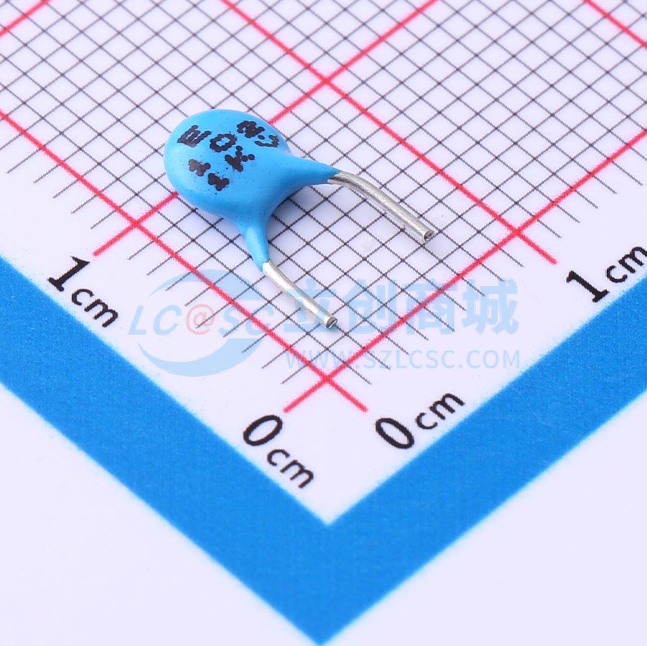 点击查看大图 DCH102M22Y5UN6WL5A0实物图