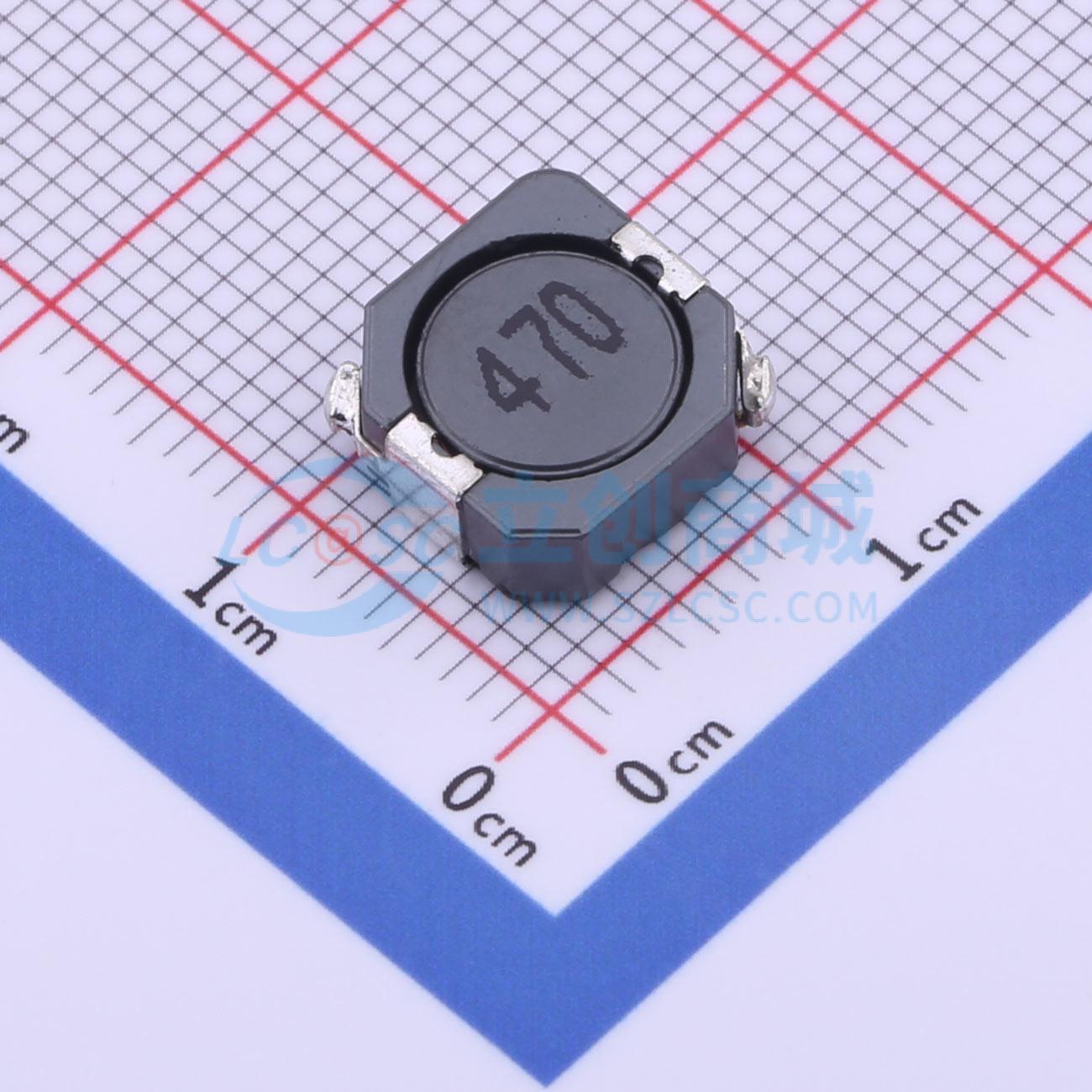 点击查看大图 SDRH104RLF470M实物图