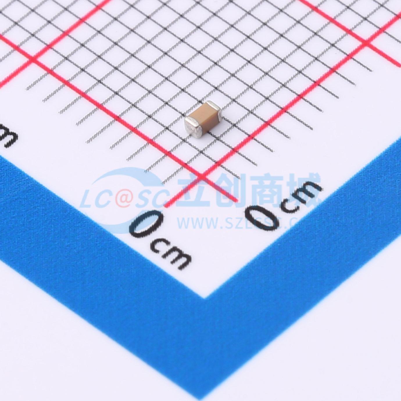 点击查看大图 HGC0603R7101K500NTHJ实物图