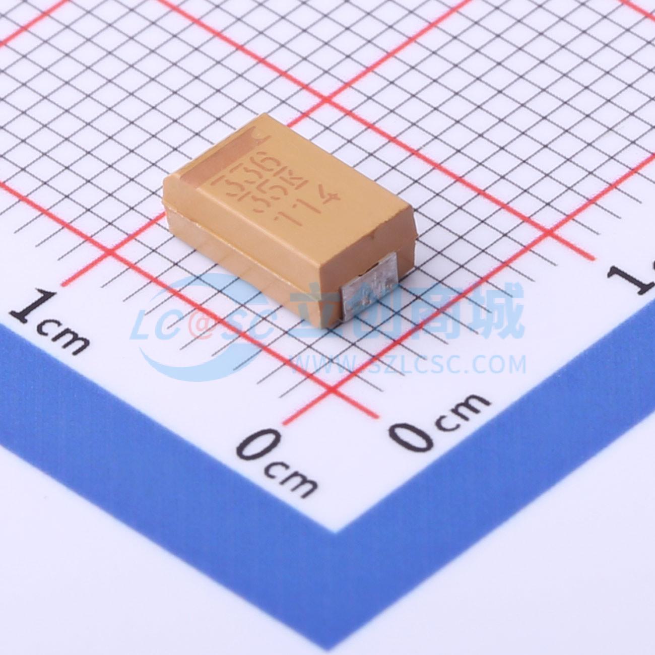 点击查看大图 T495D336K035ATE300实物图
