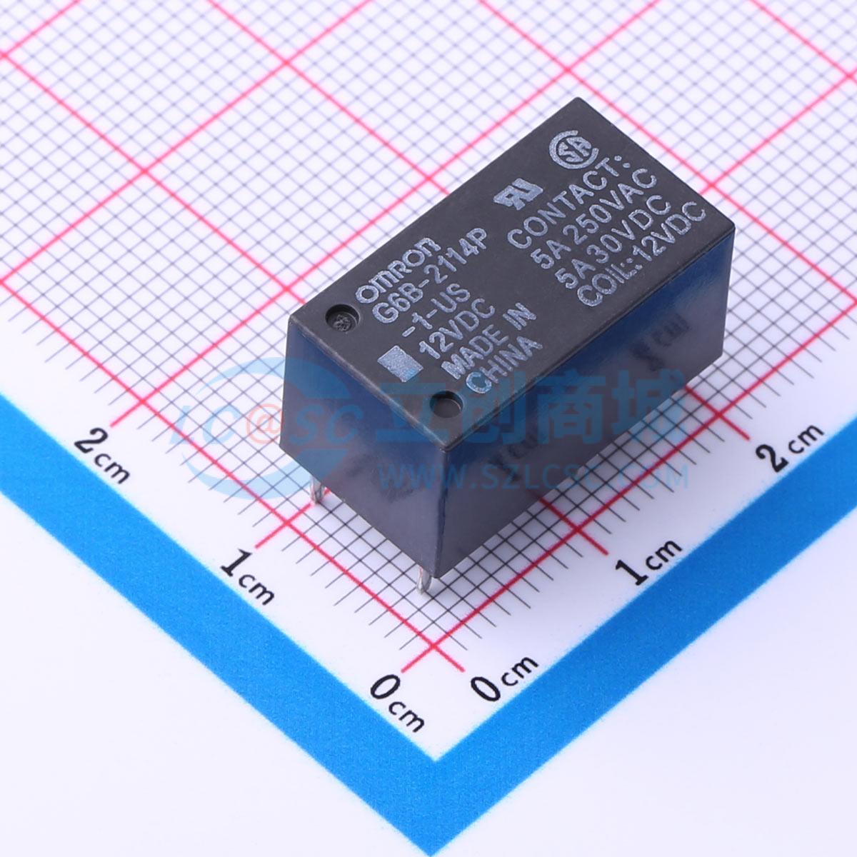 G6B-2114P-1-US DC12实物图