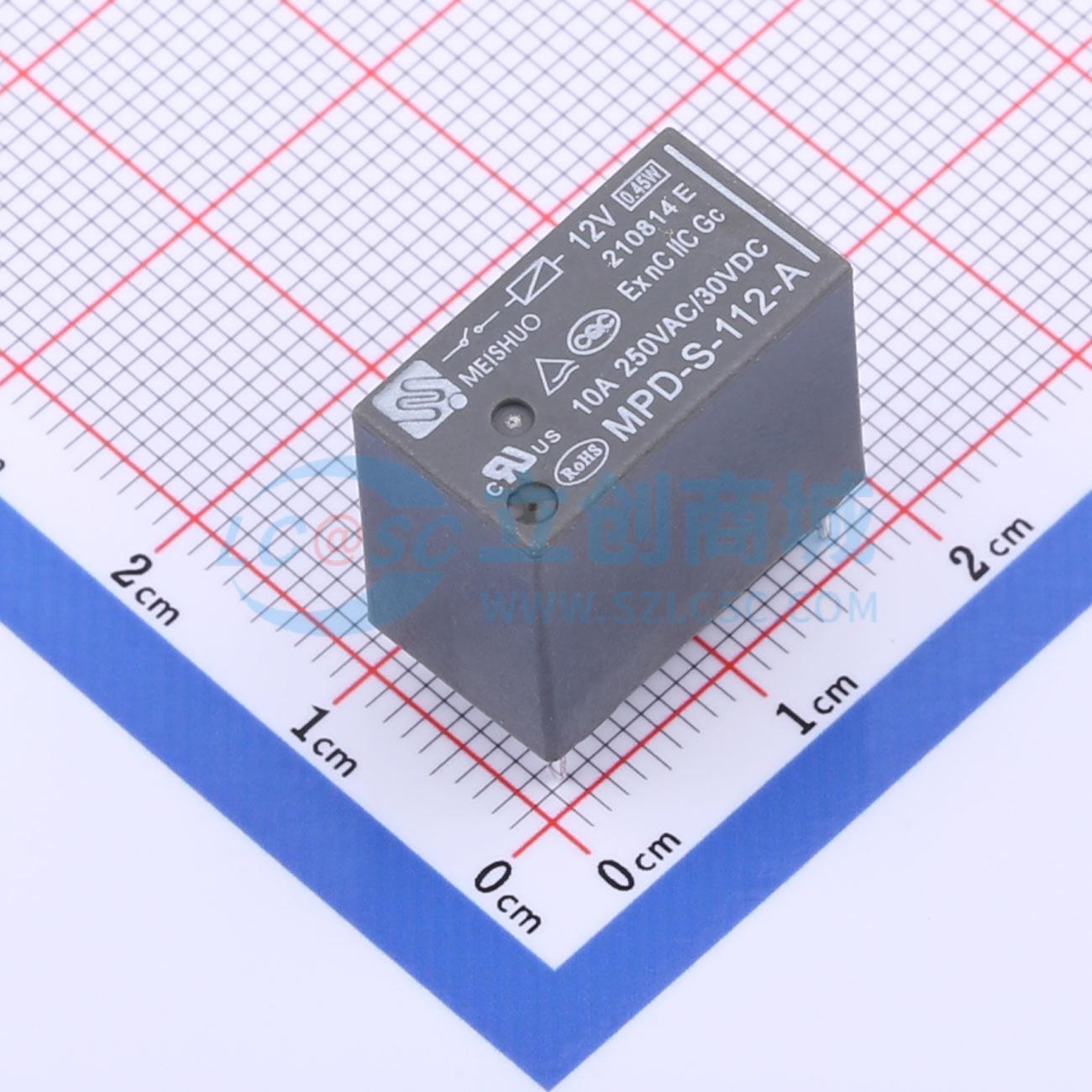 点击查看大图 MPD-S-112-A(0.45W10A)实物图