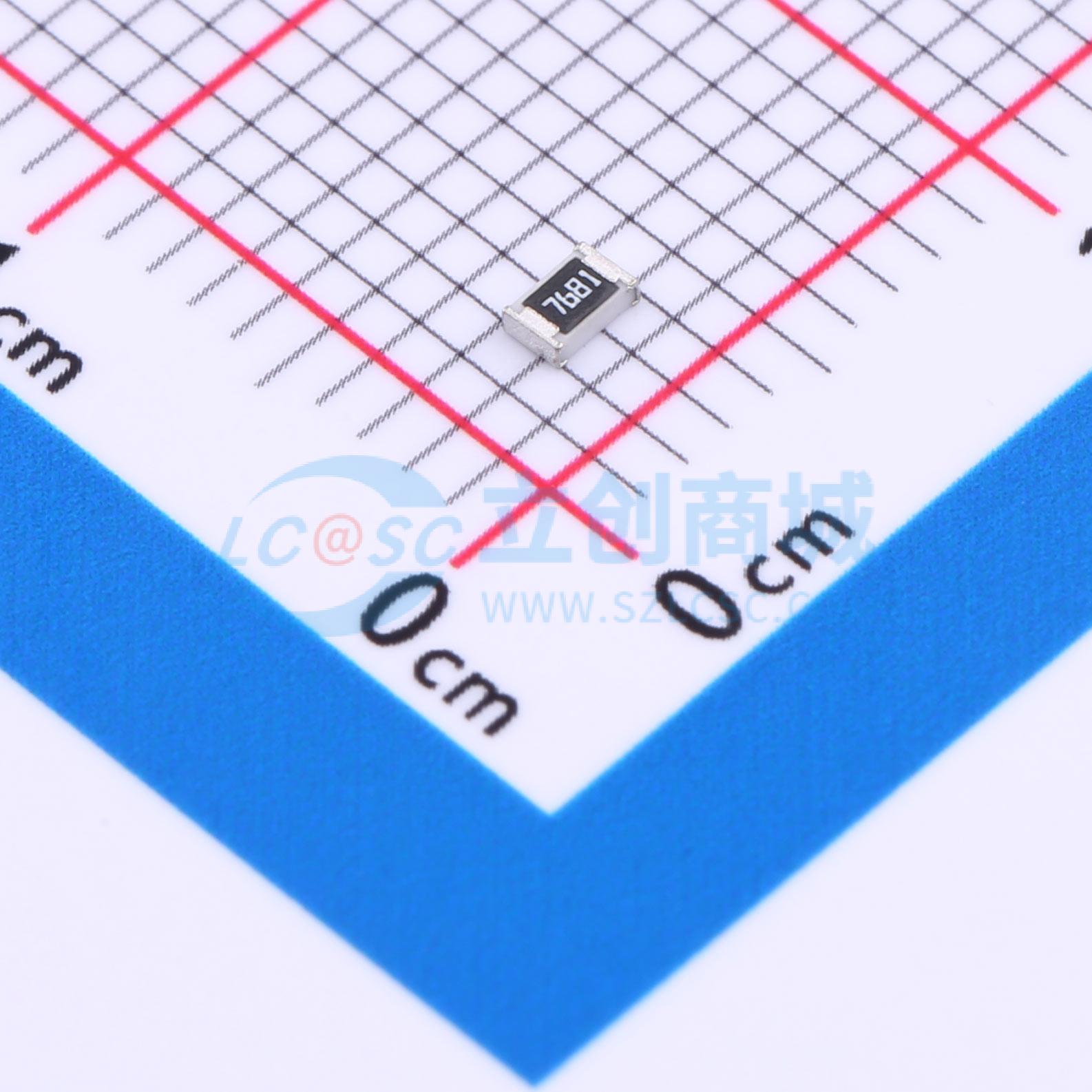 点击查看大图 ERJ6ENF7681V实物图