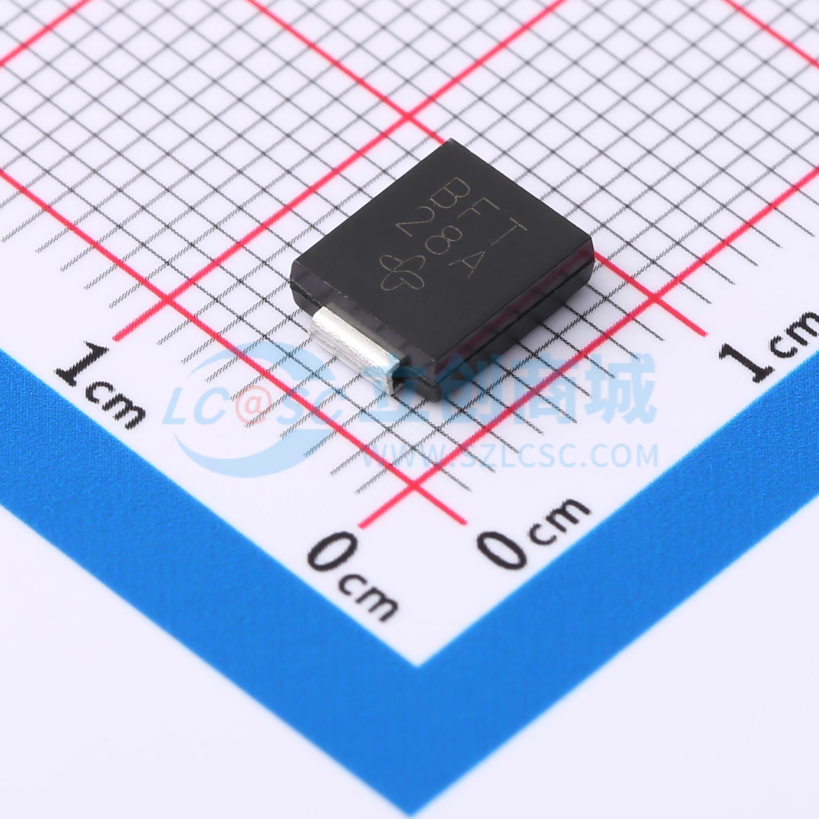 点击查看大图 SMCJ43CA-E3/57T实物图