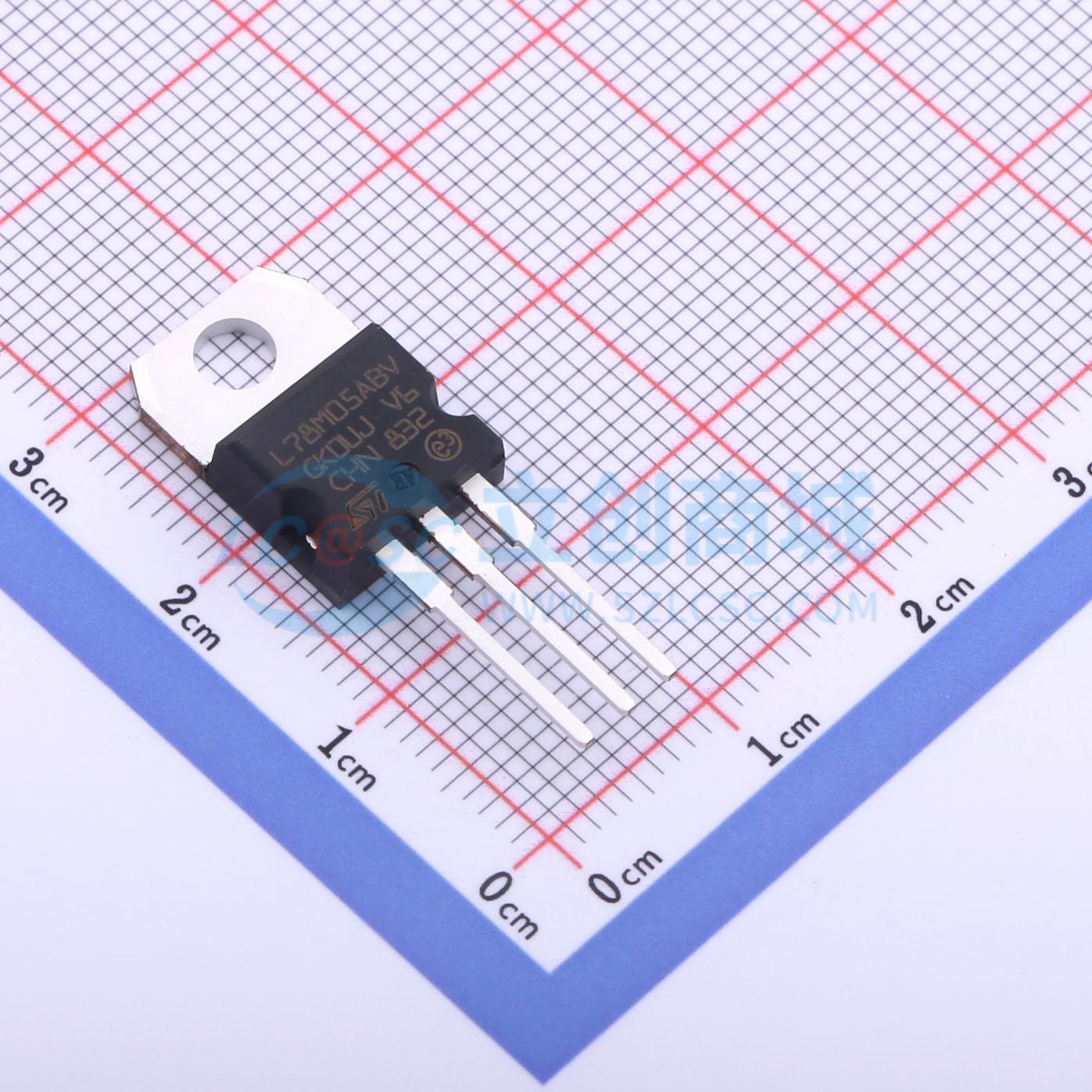 点击查看大图 L78M05ABV-DG实物图