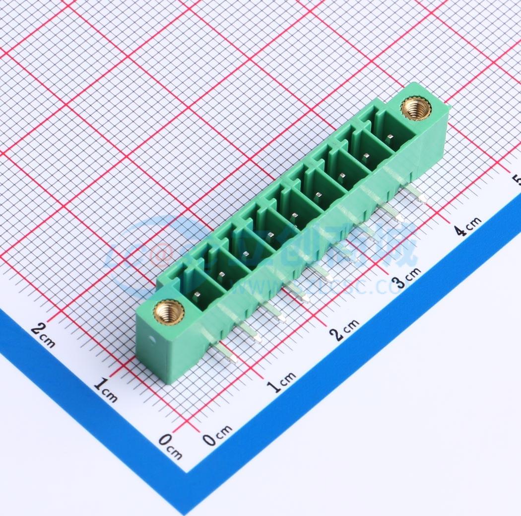 点击查看大图 MX15EDGRM-3.81-09P-GN01-Cu-A实物图