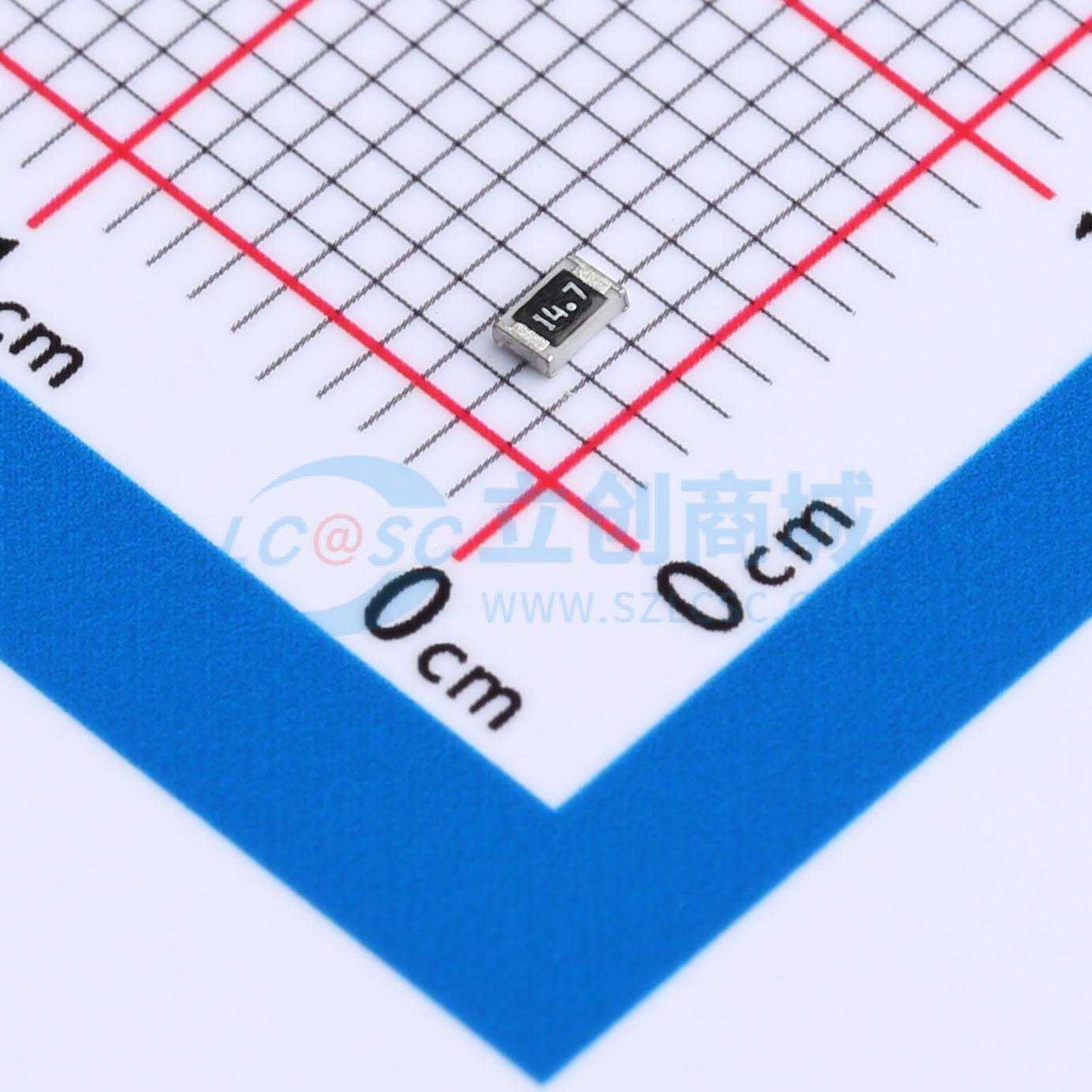 点击查看大图 ERJ6ENF14R7V实物图