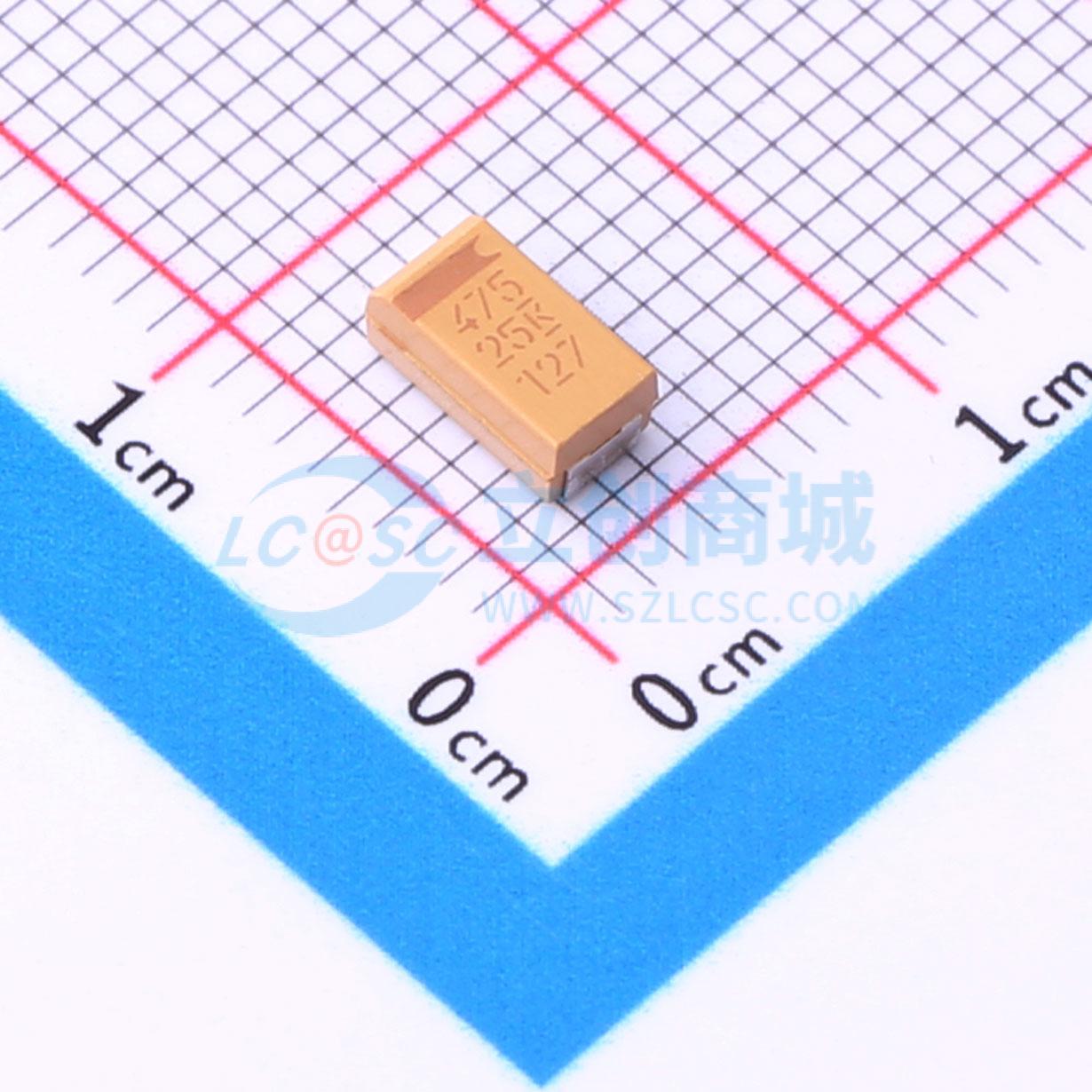 点击查看大图 T495C475M025ATE530实物图