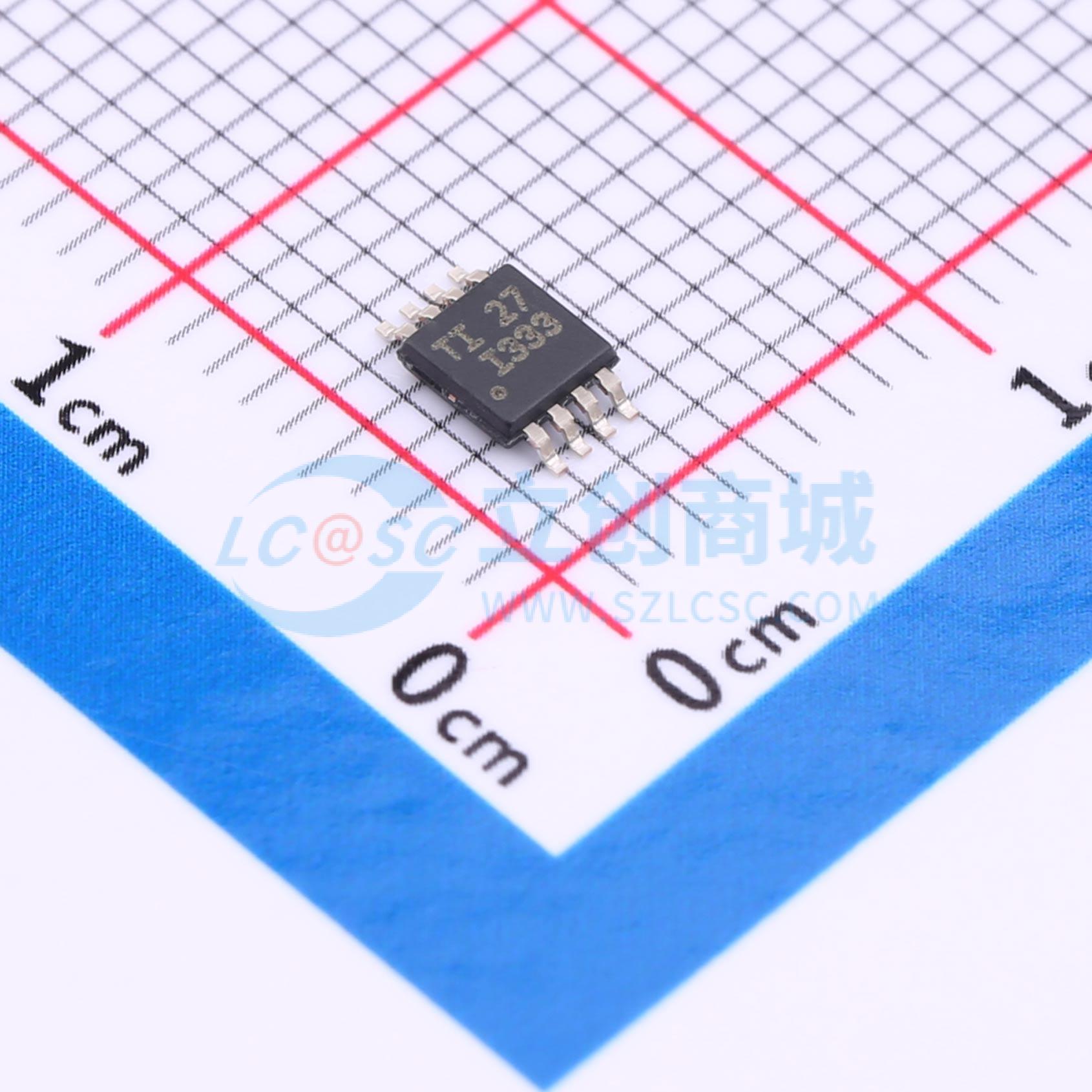 点击查看大图 INA333AIDGKRG4实物图