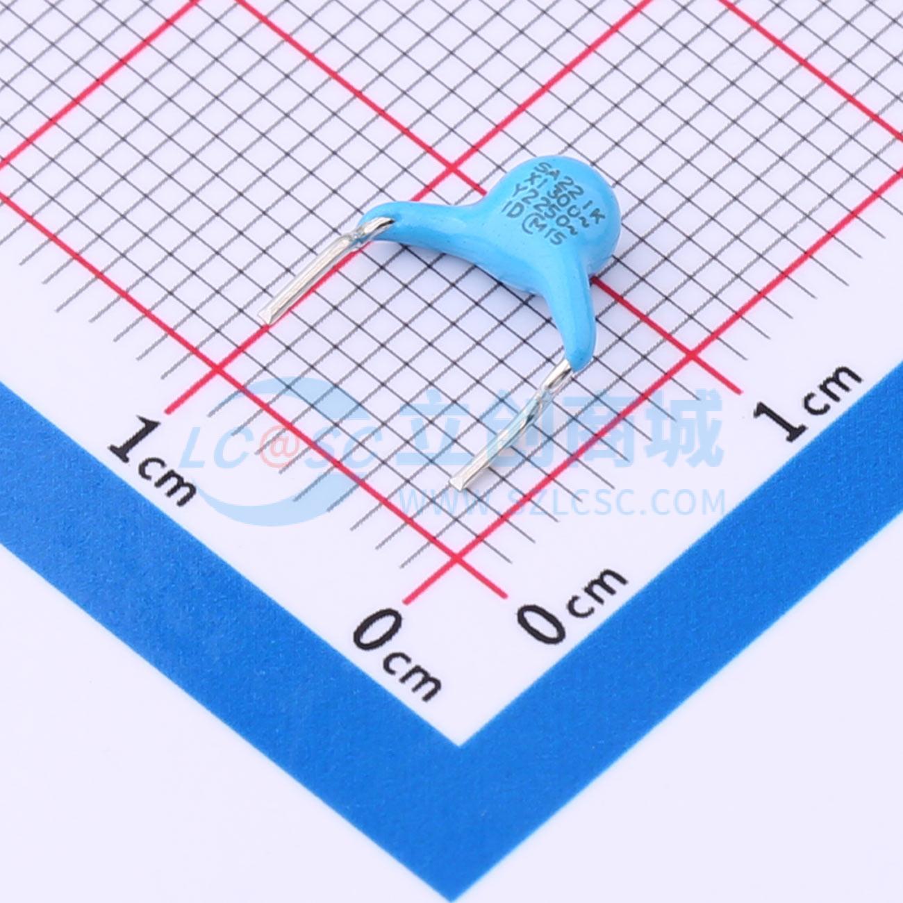 点击查看大图 DE2B3SA221KJ3BT02F实物图