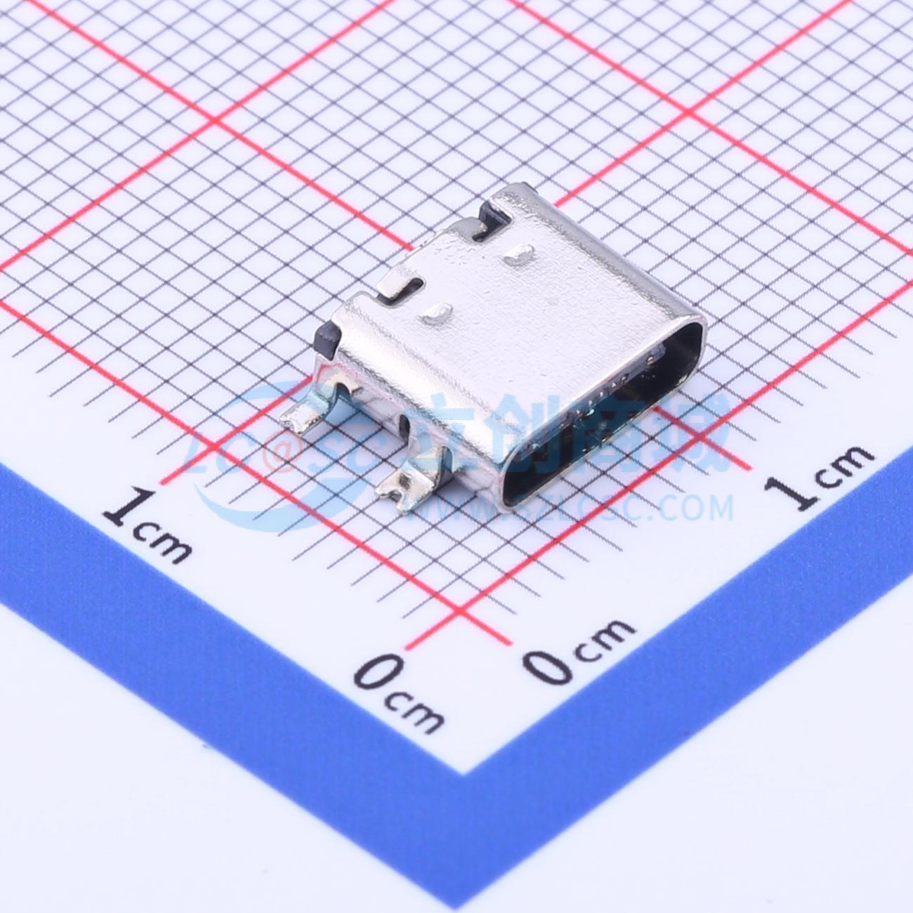 KH-TYPE-C-W.SMT-16P实物图