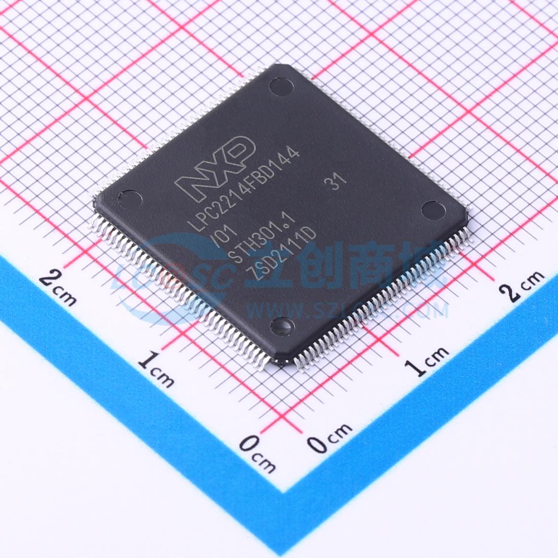 点击查看大图 LPC2214FBD144/01K实物图