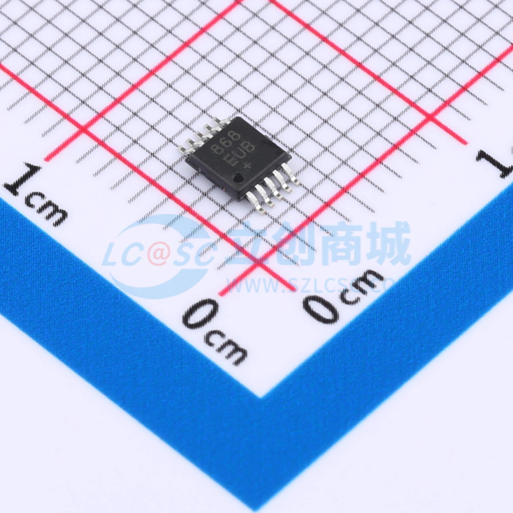 MAX868EUB+T实物图