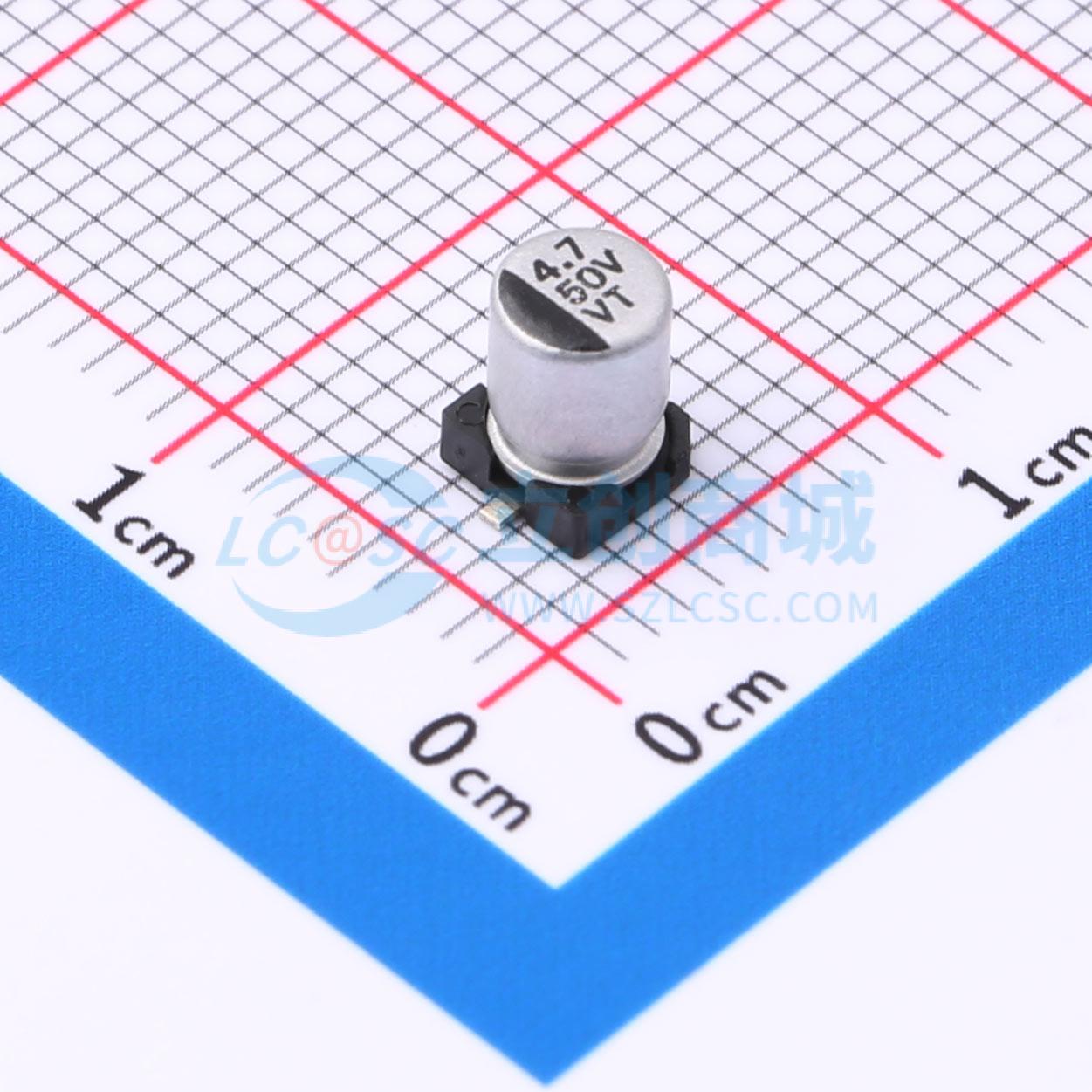 VT4.7UF50V167RV0133实物图