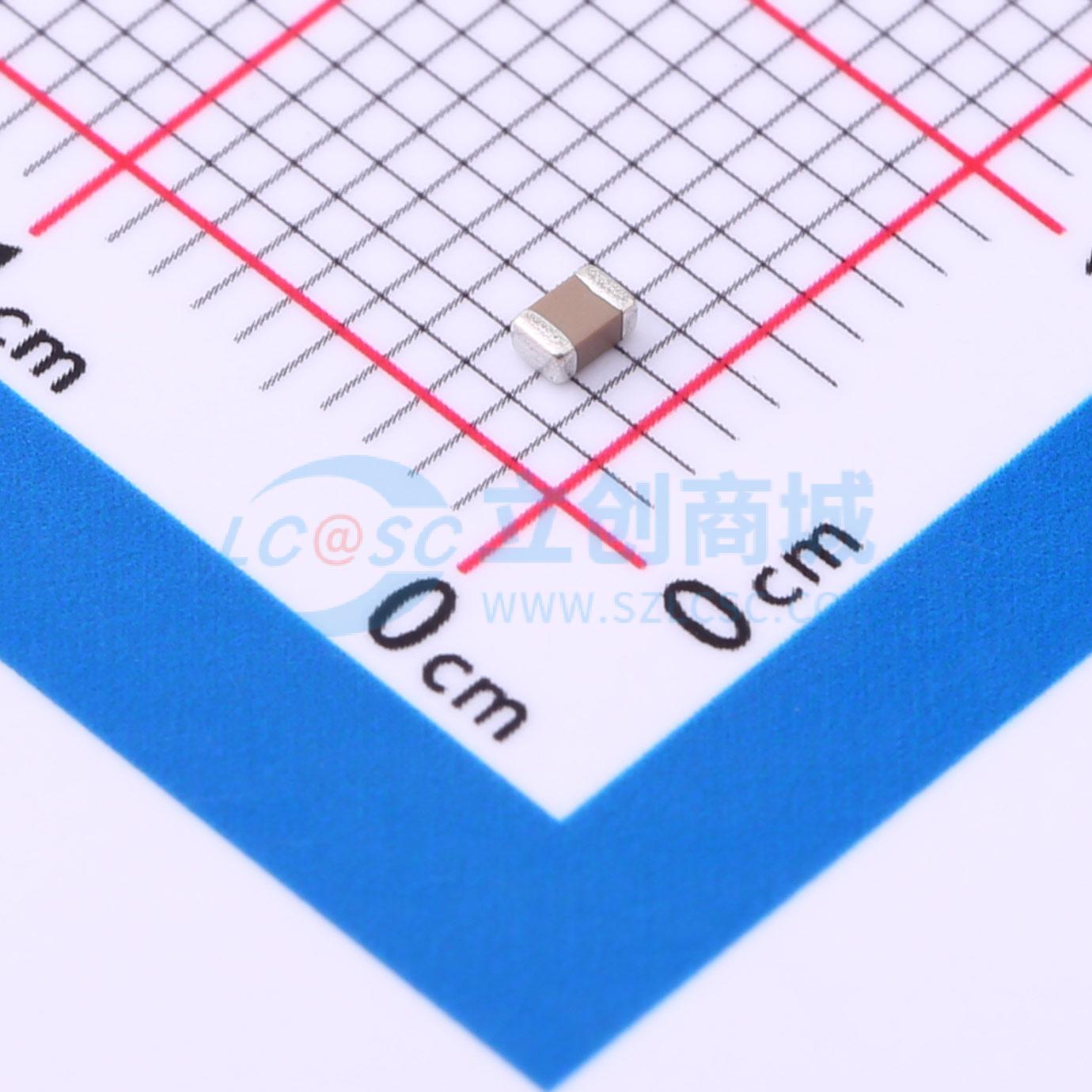 点击查看大图 FCC0805B222K500DT实物图