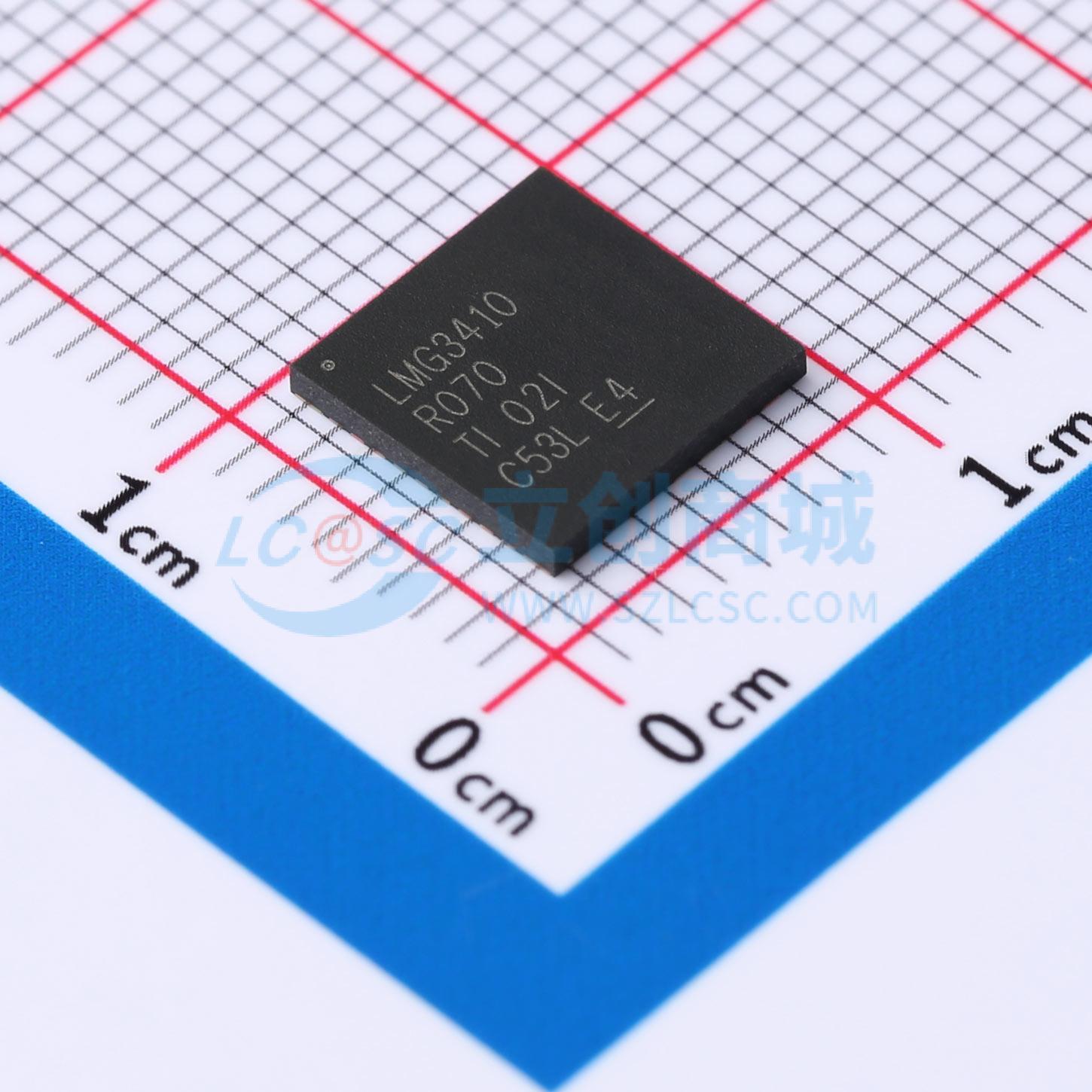 点击查看大图 LMG3410R070RWHT实物图