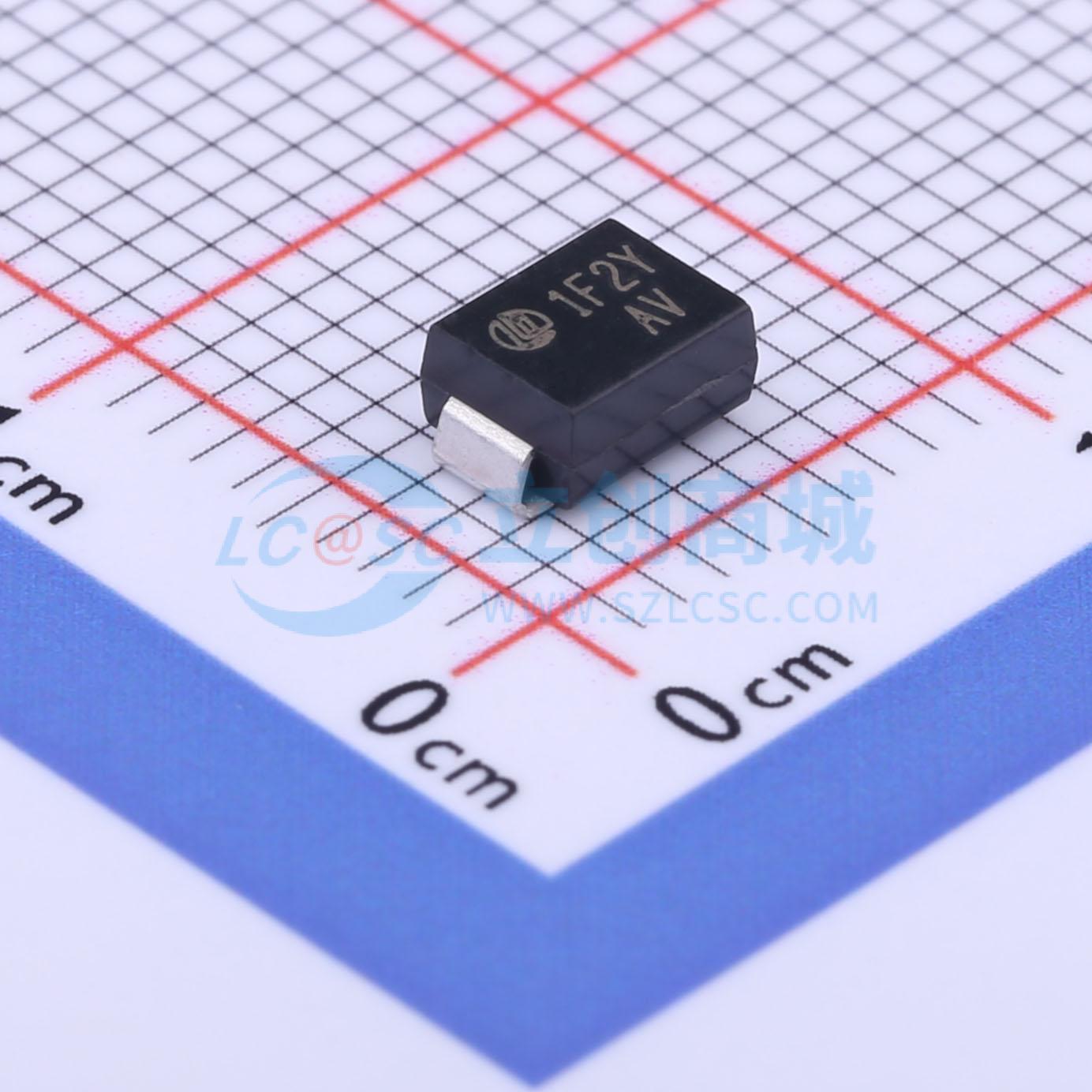 点击查看大图 SMBJ9.0CA实物图