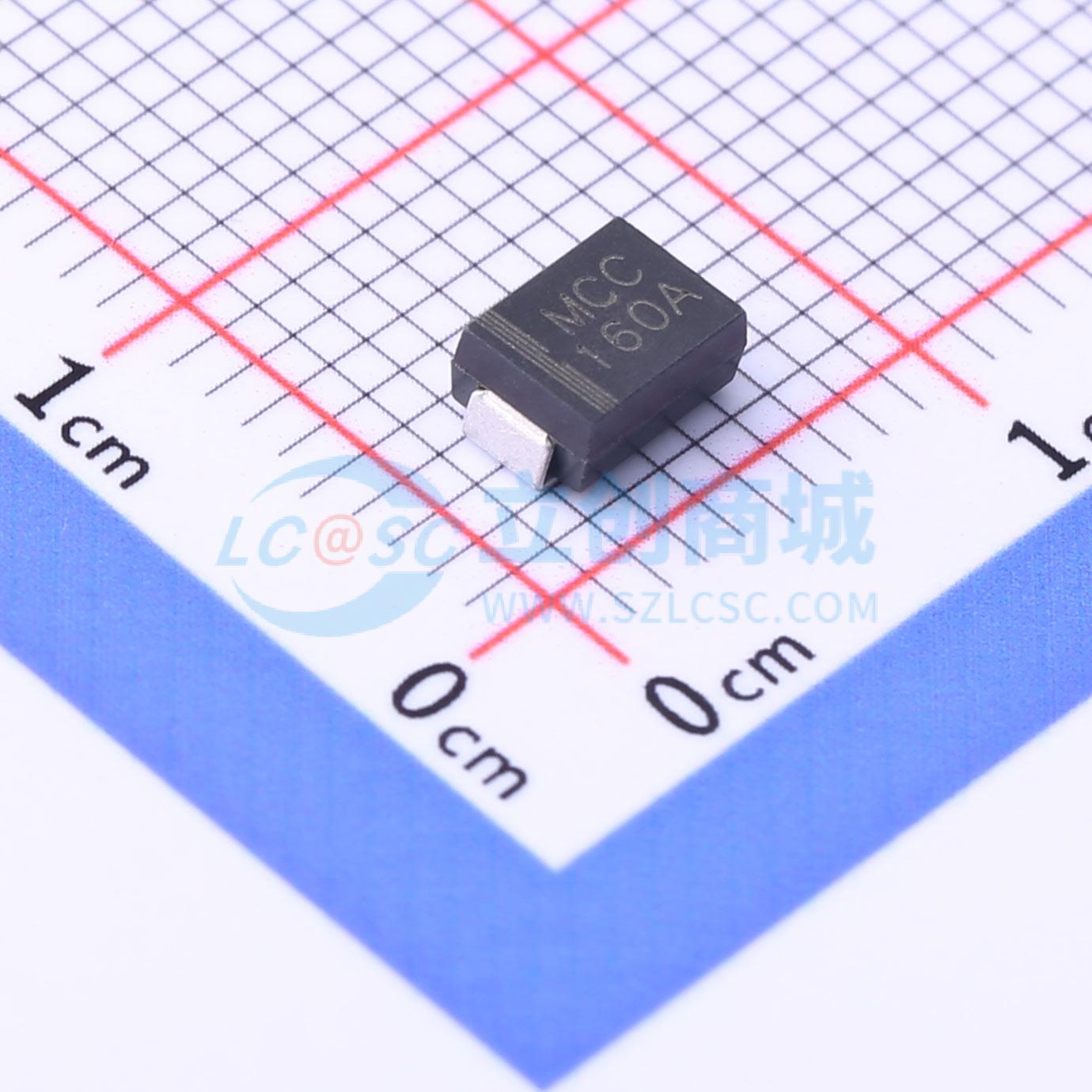 点击查看大图 SMBJP6KE160A-TP实物图