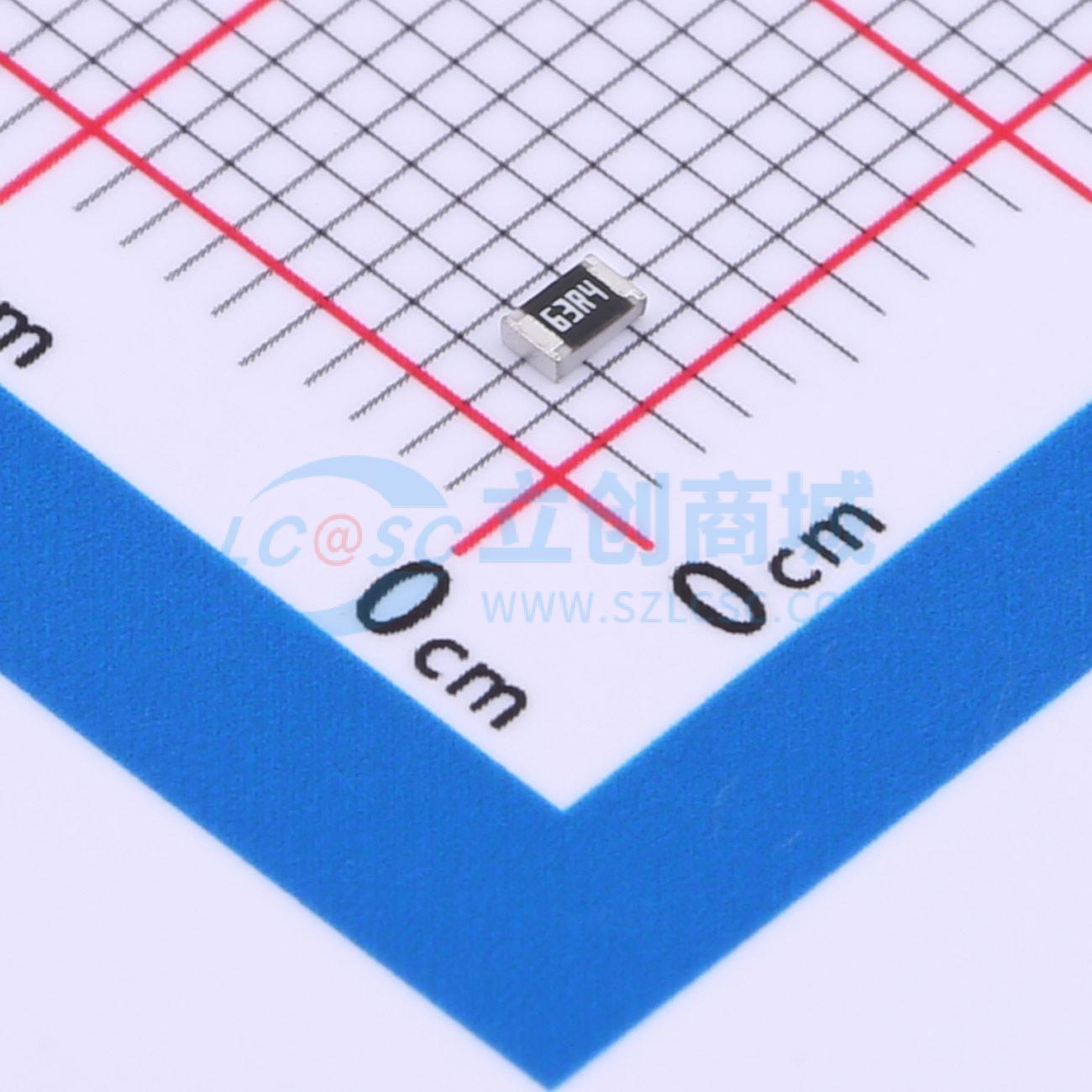 点击查看大图 FRC0805F63R4TS实物图