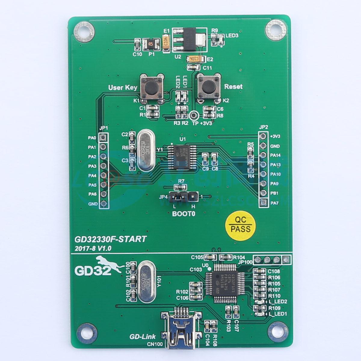 点击查看大图 GD32330F-START实物图