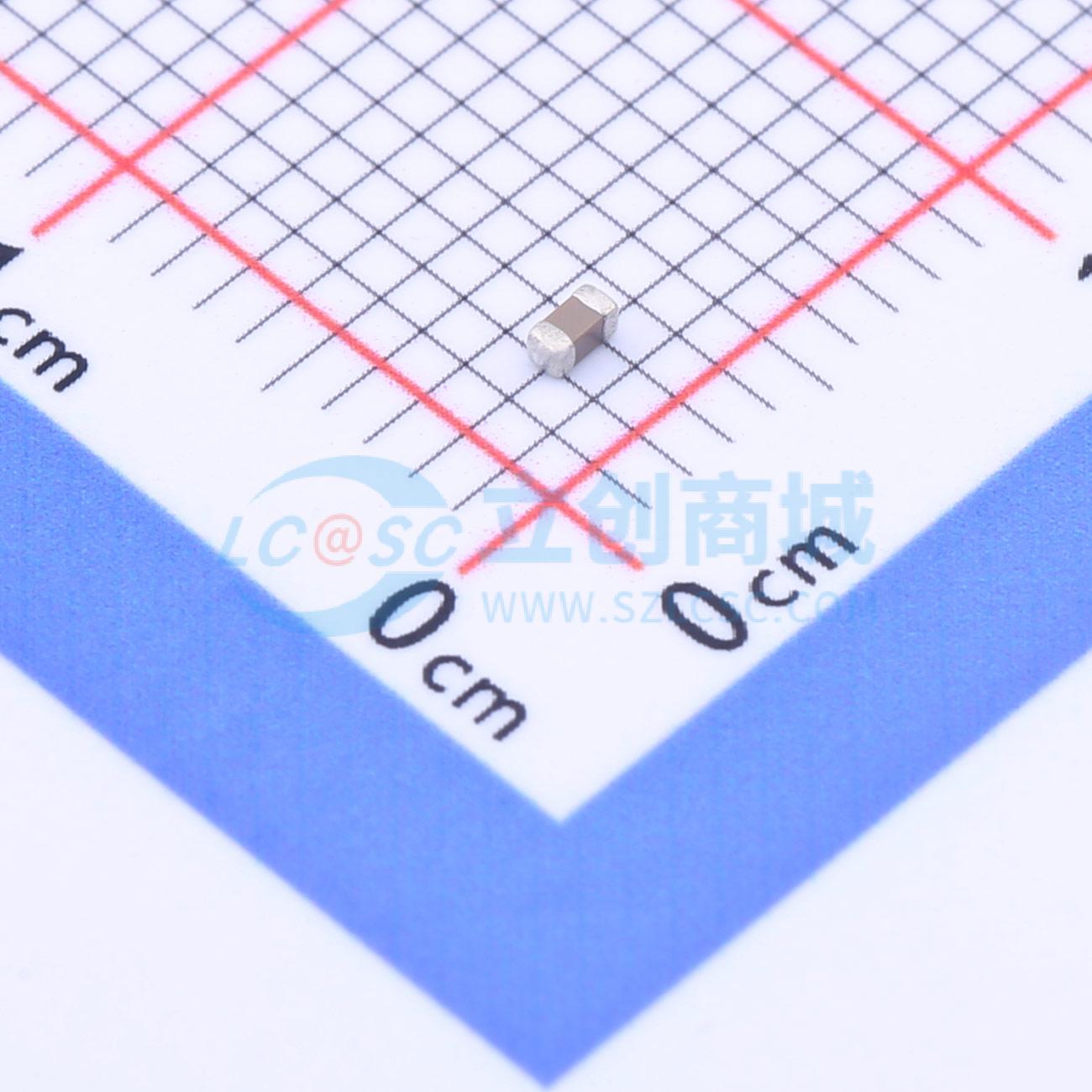 点击查看大图 CC0603MRX7R8BB104实物图