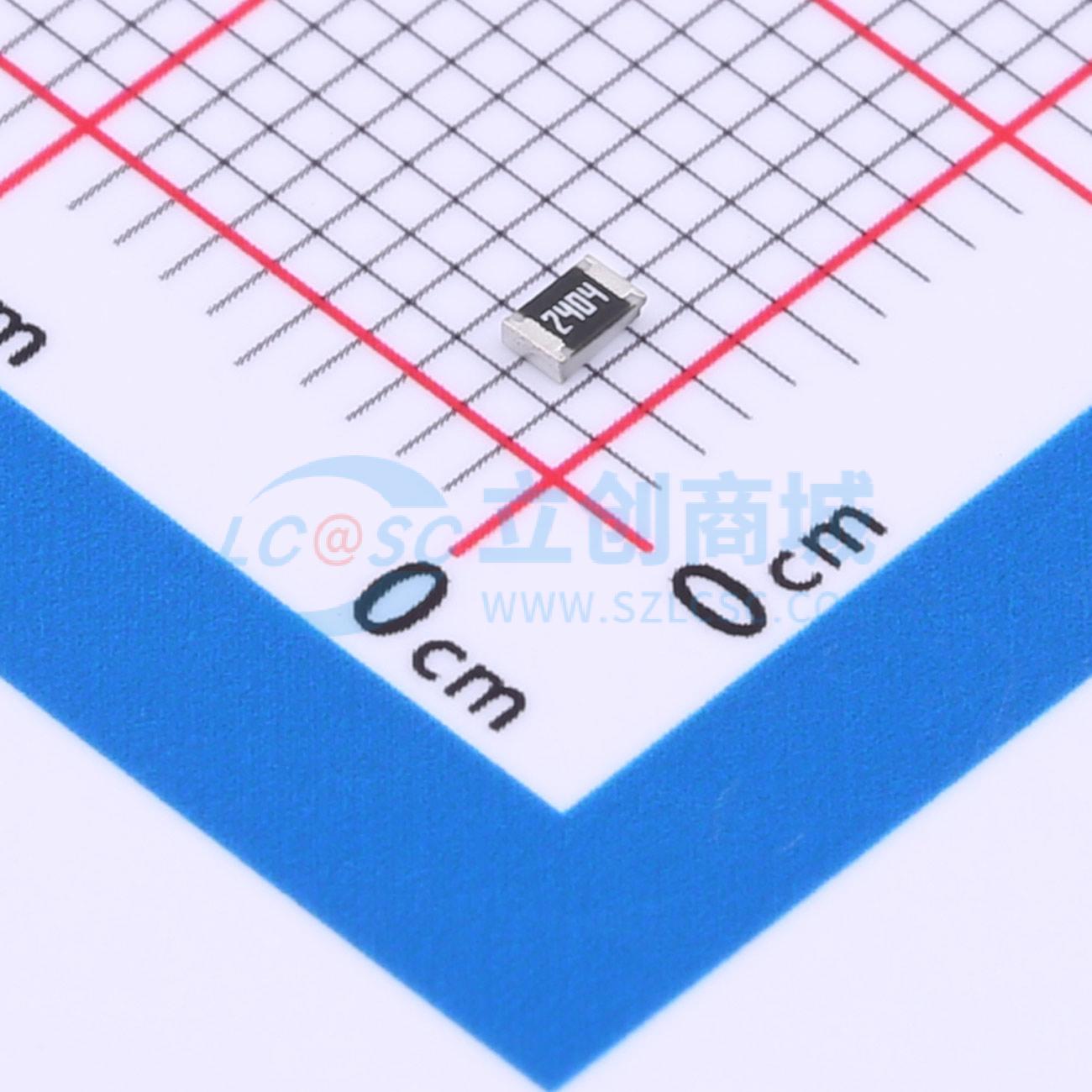 FRC0805F2404TS实物图