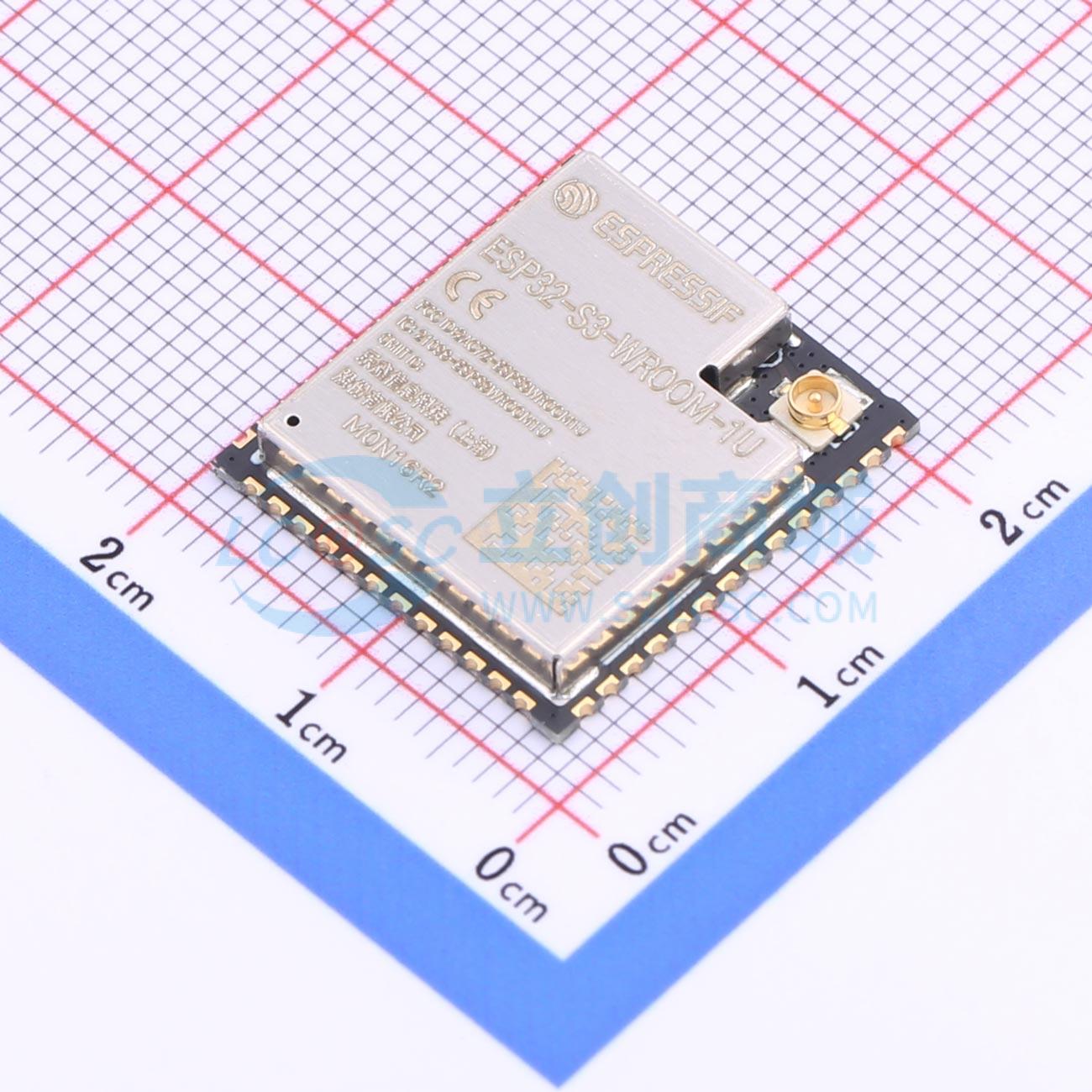 ESP32-S3-WROOM-1U-N16R2实物图