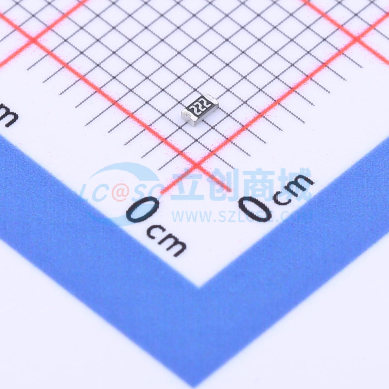 点击查看大图 AF0603JR-072K2L实物图