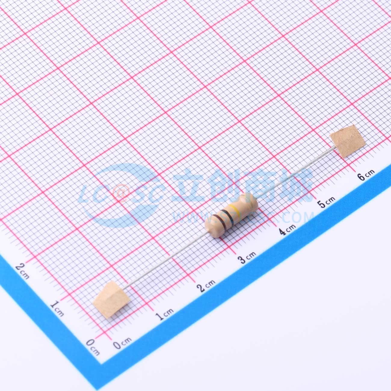 点击查看大图 CR1W-100K±5%-TT52实物图