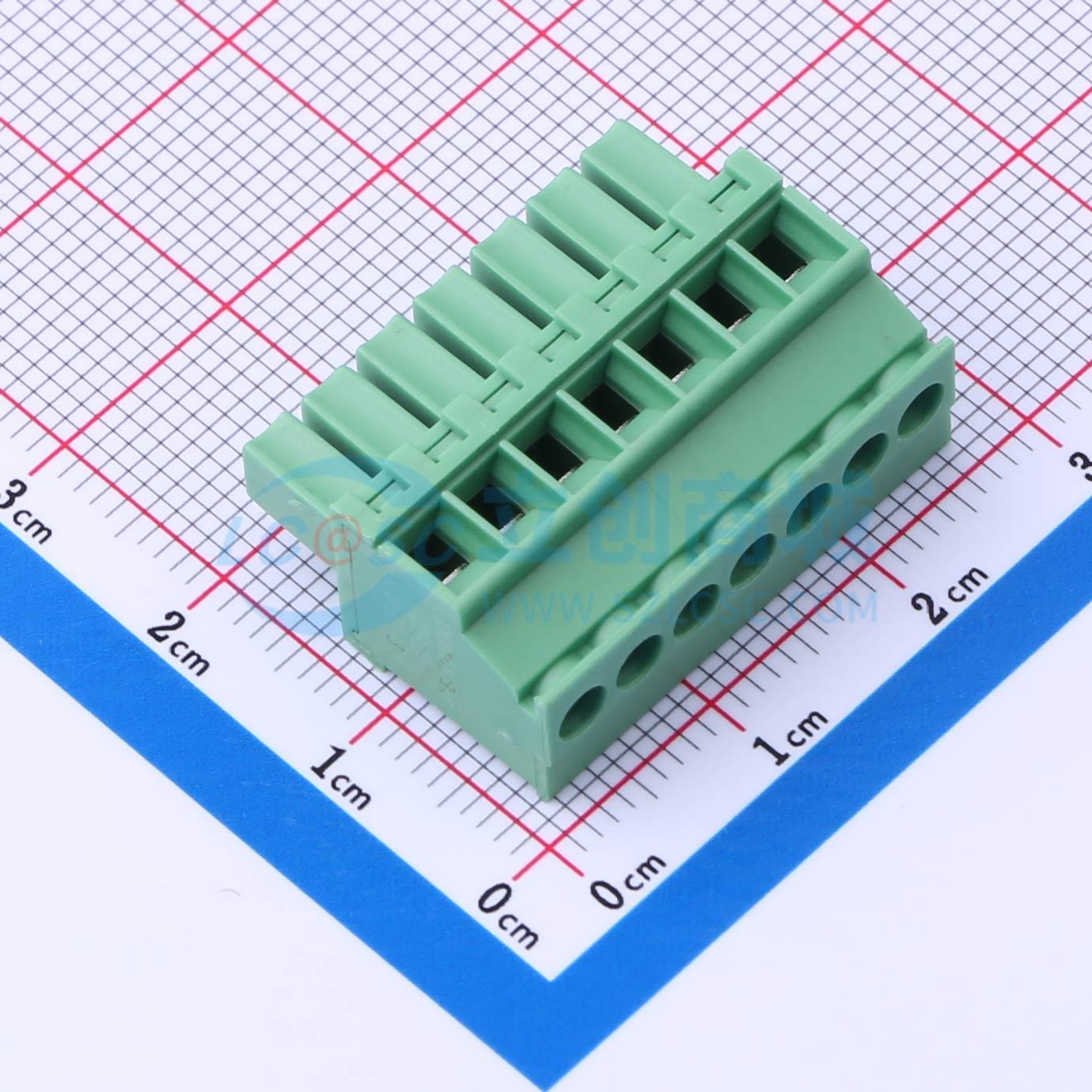 点击查看大图 DB2EKB-3.5-7P-GN-S实物图