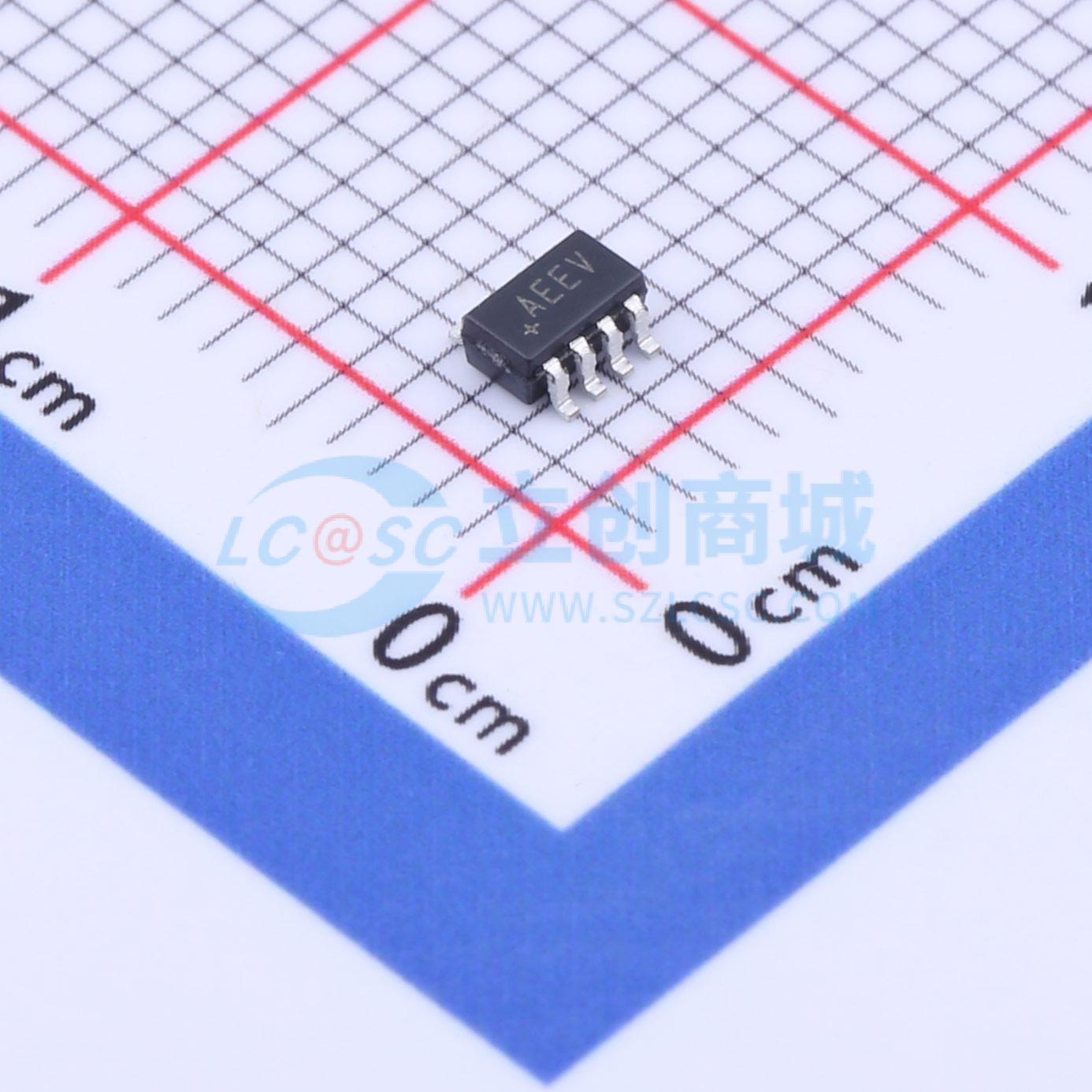 点击查看大图 MAX9813HEKA+T实物图