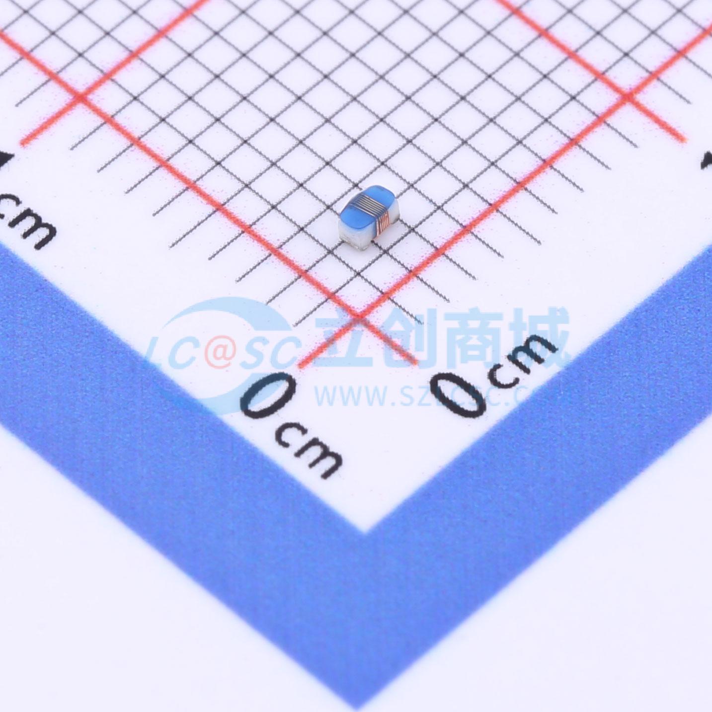 点击查看大图 CKCW0603-36nH/K实物图