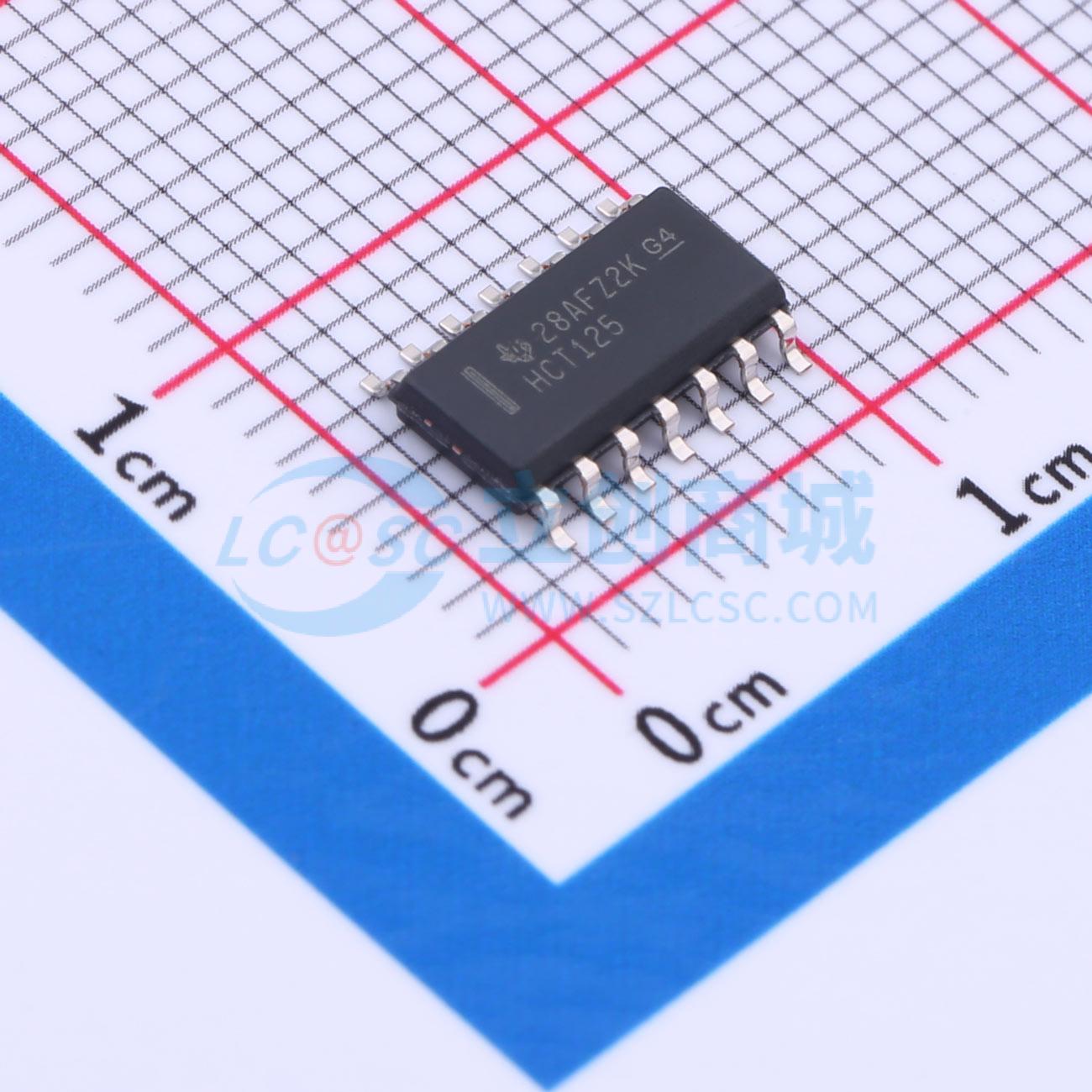 点击查看大图 SN74HCT125DR实物图