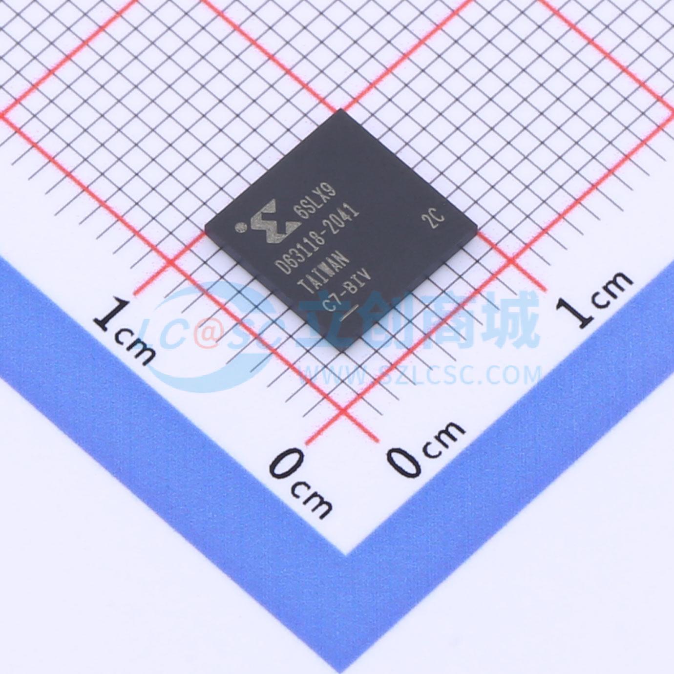 XC6SLX9-2CPG196C实物图