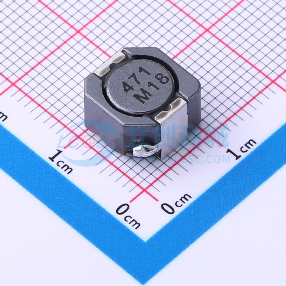 点击查看大图 CDRH10D68RT125NP-471PC实物图