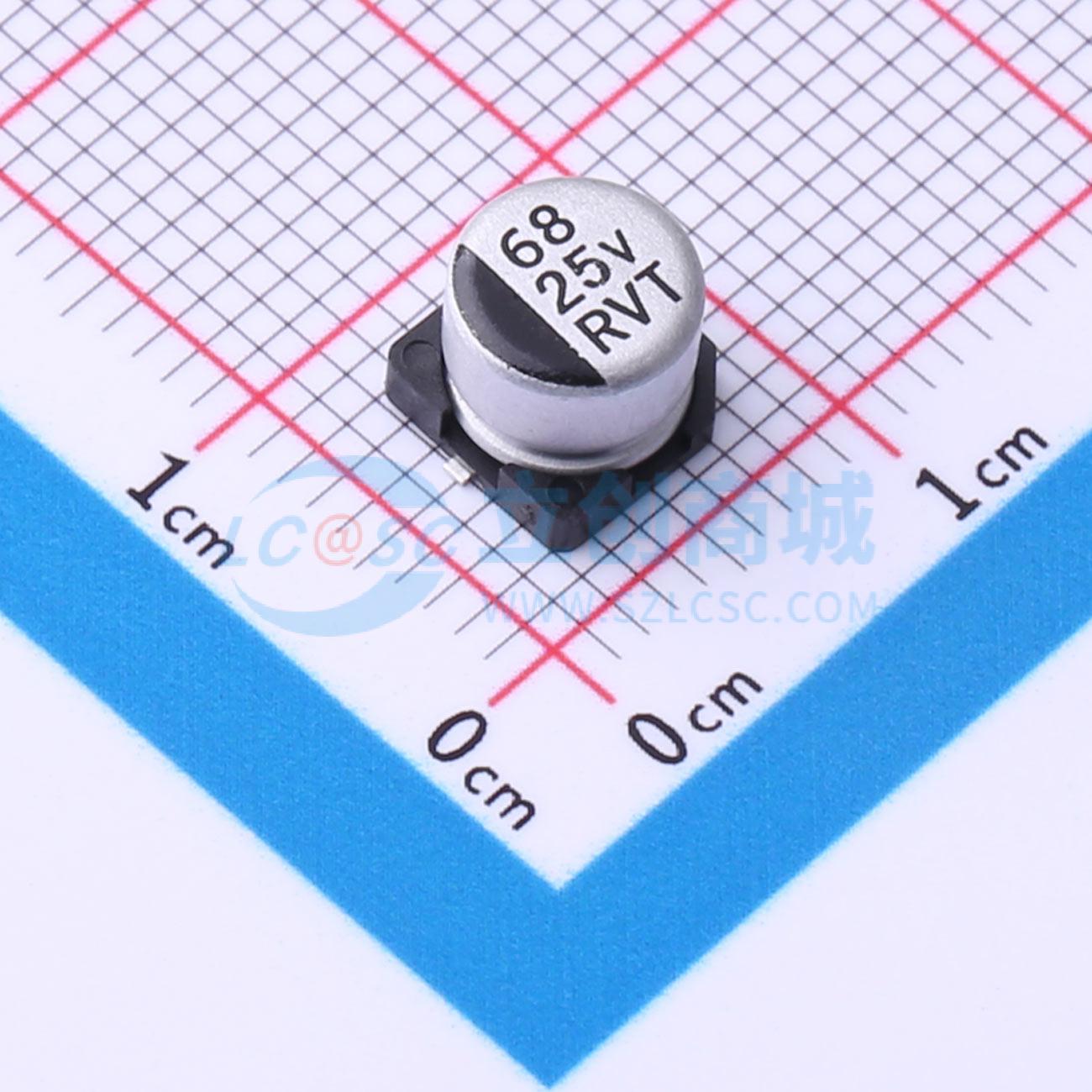 点击查看大图 RVT1E680M0605实物图