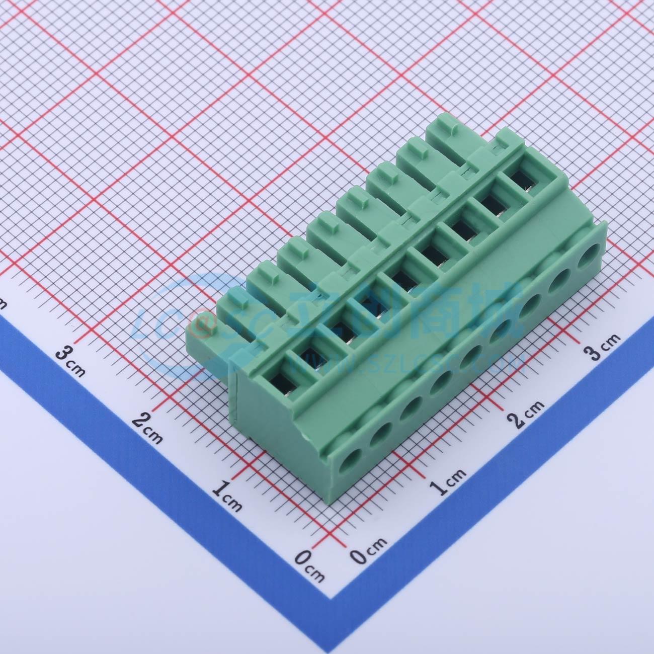 点击查看大图 DB2EKA-3.81-9P-GN-S实物图