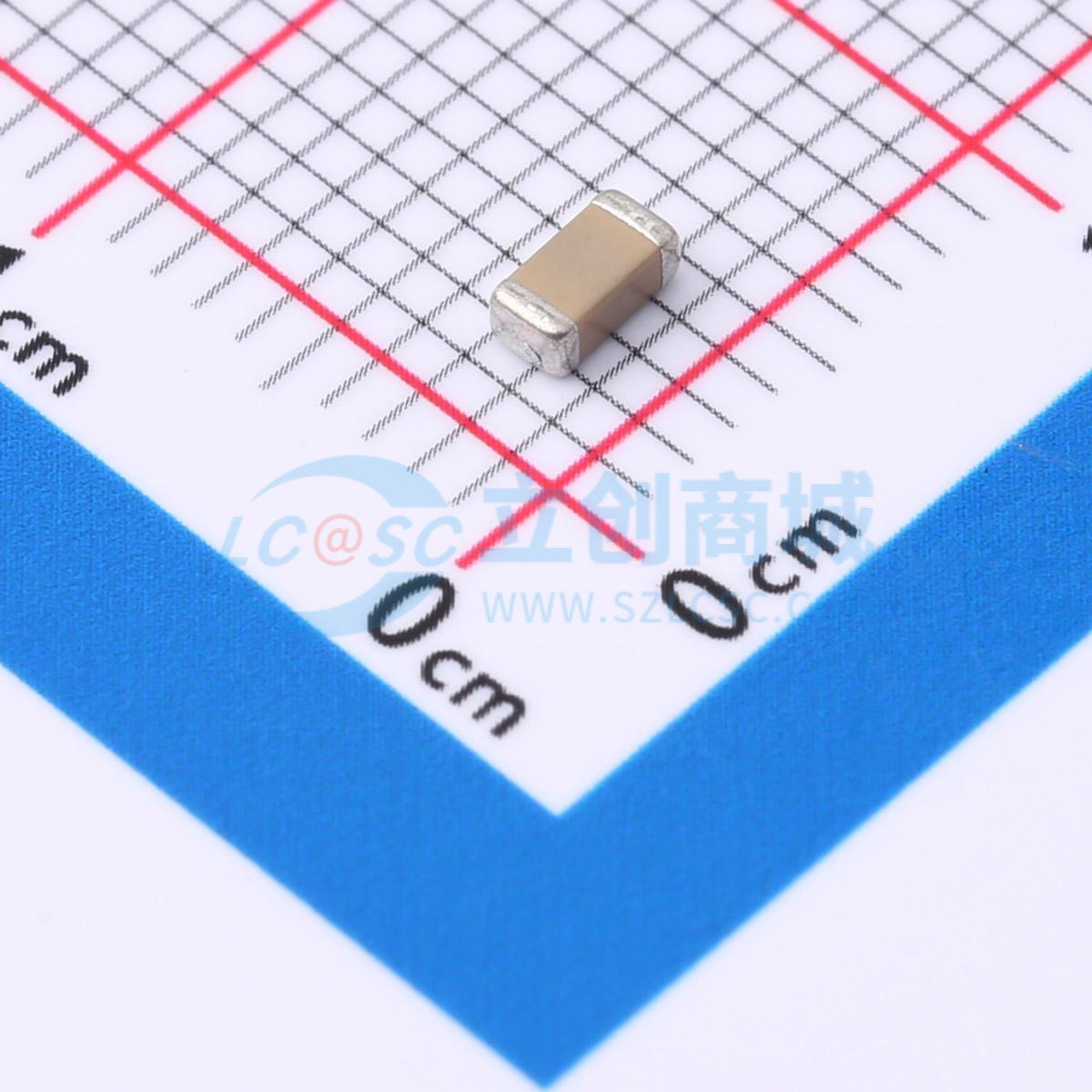 点击查看大图 CC1206KKX7RZBB392实物图