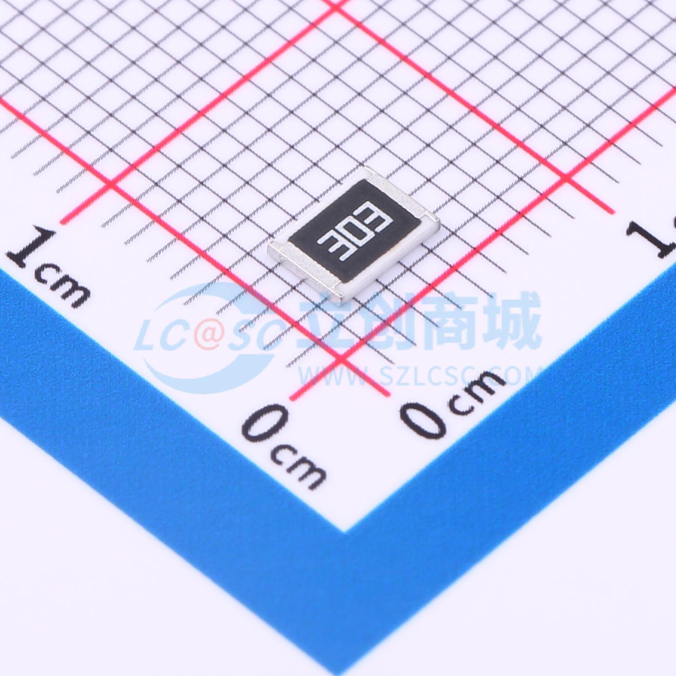 点击查看大图 FRC1812J303 TS实物图