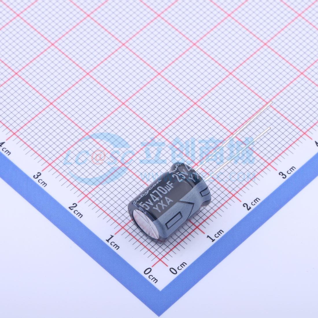 25YXA470MEFC10X12.5实物图