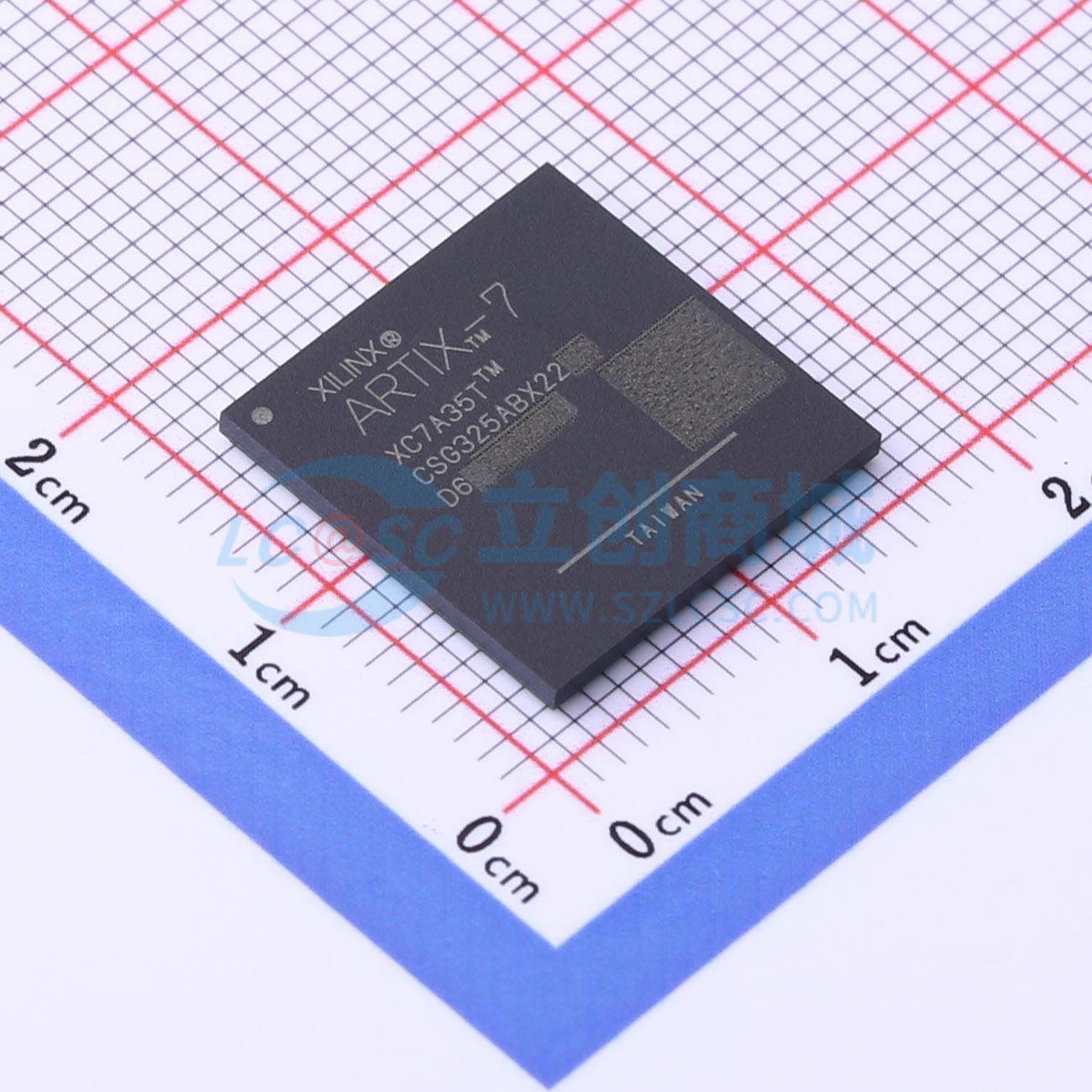 点击查看大图 XC7A35T-1CSG325I实物图