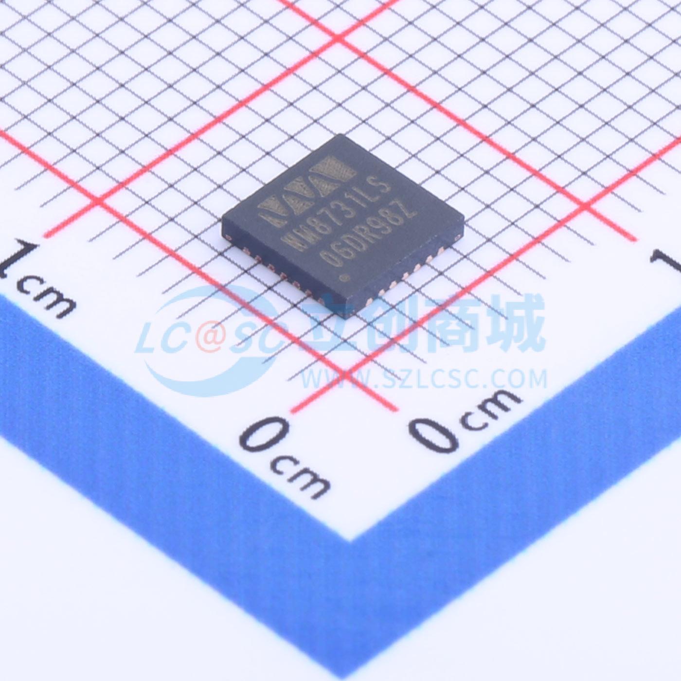 点击查看大图 WM8731CLSEFL/R实物图