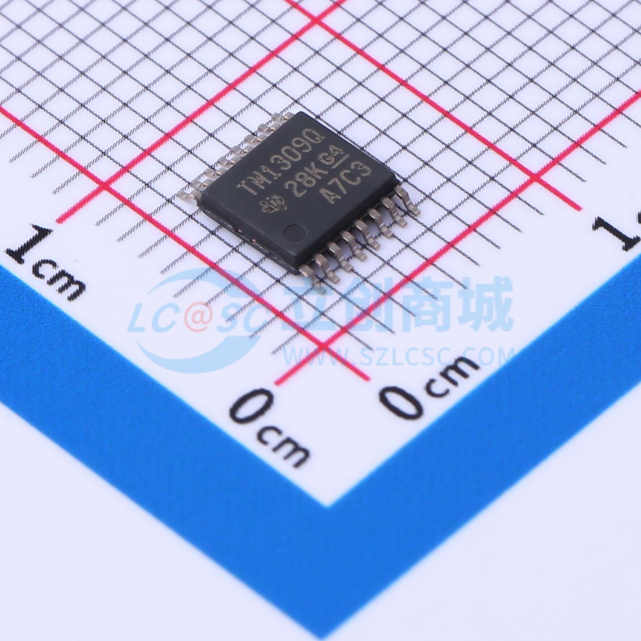 点击查看大图 TMUX1309QPWRQ1实物图