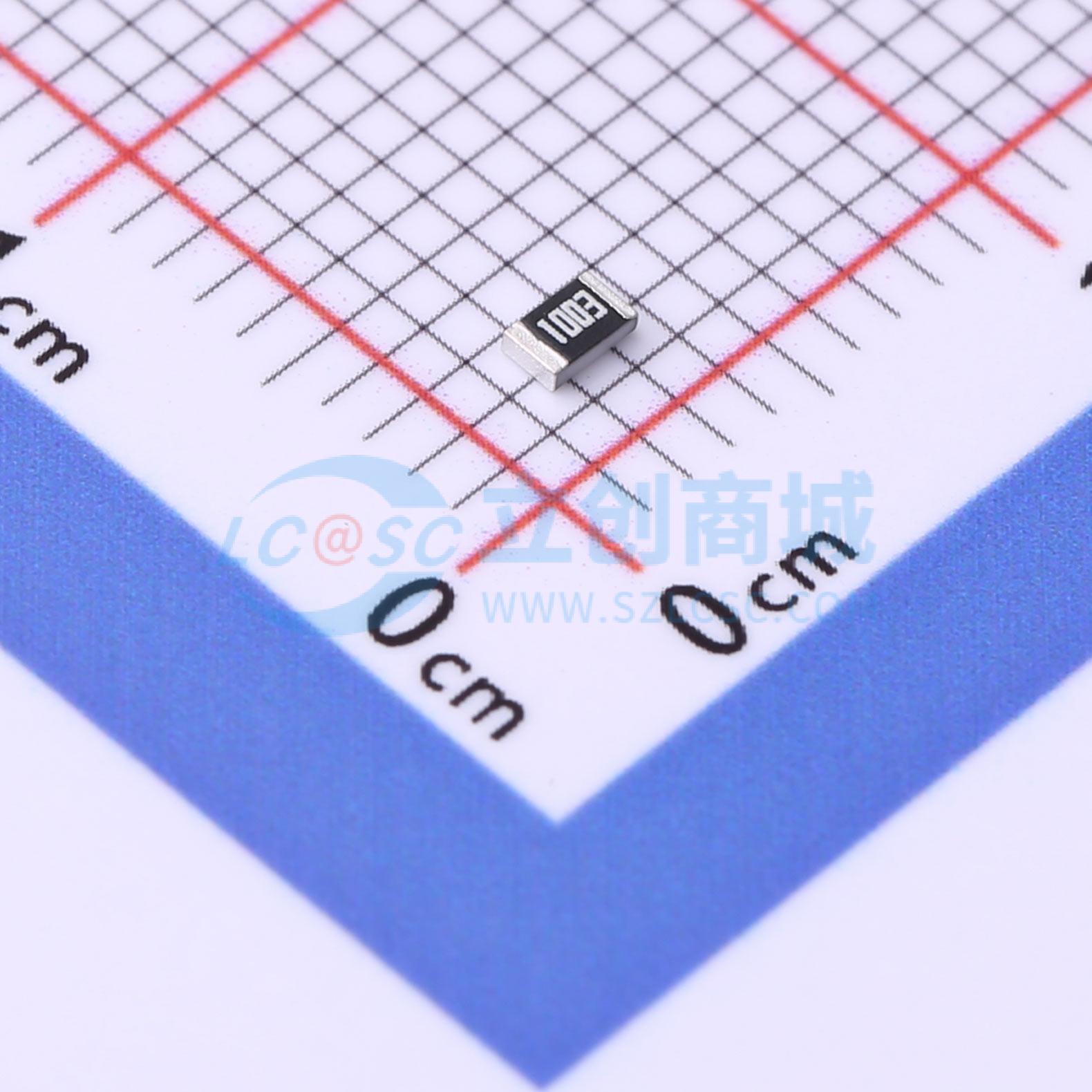 RV0805FR-07100KL实物图